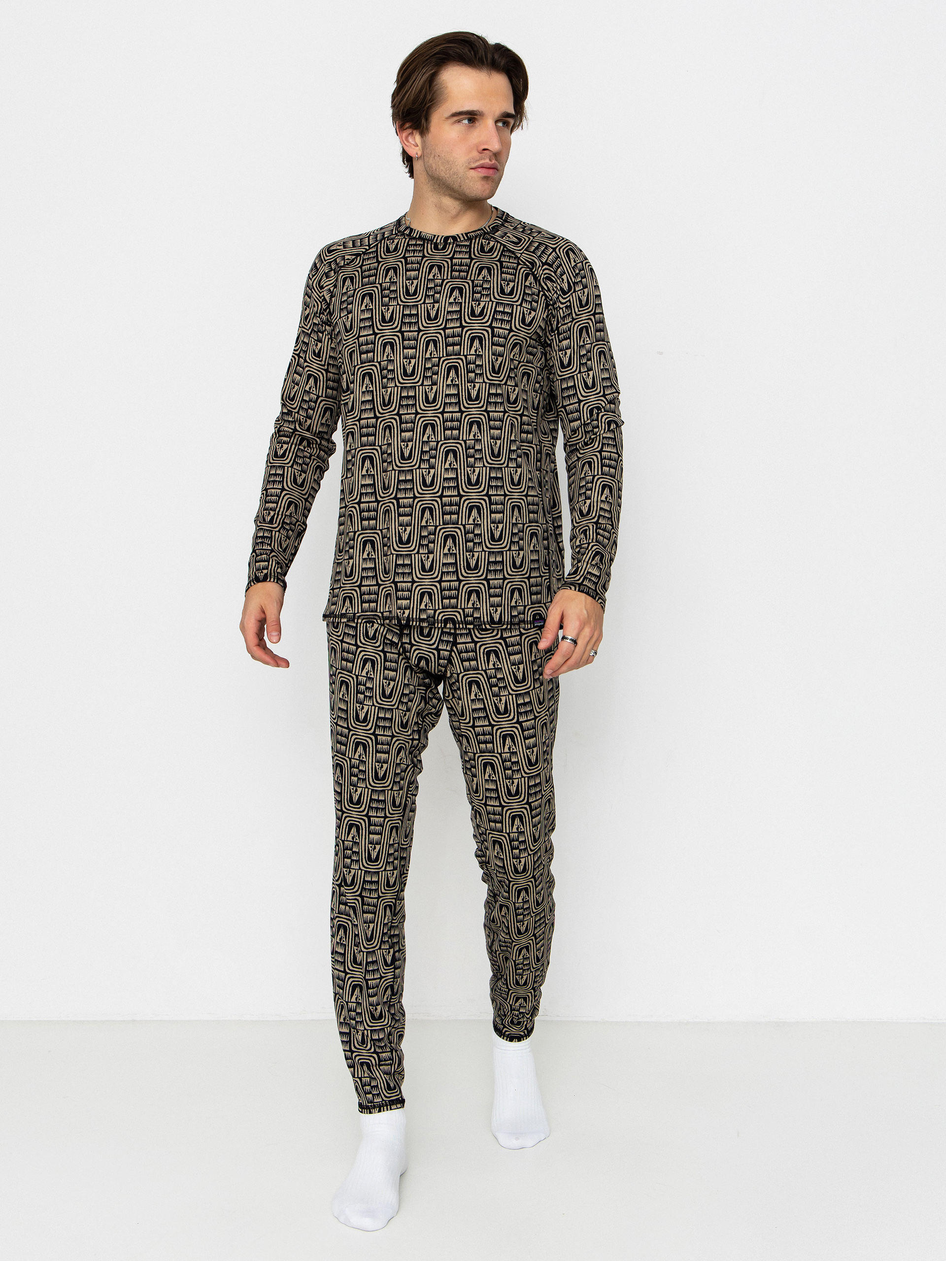 Hosszú ujjú felső Patagonia Cap MW Crew