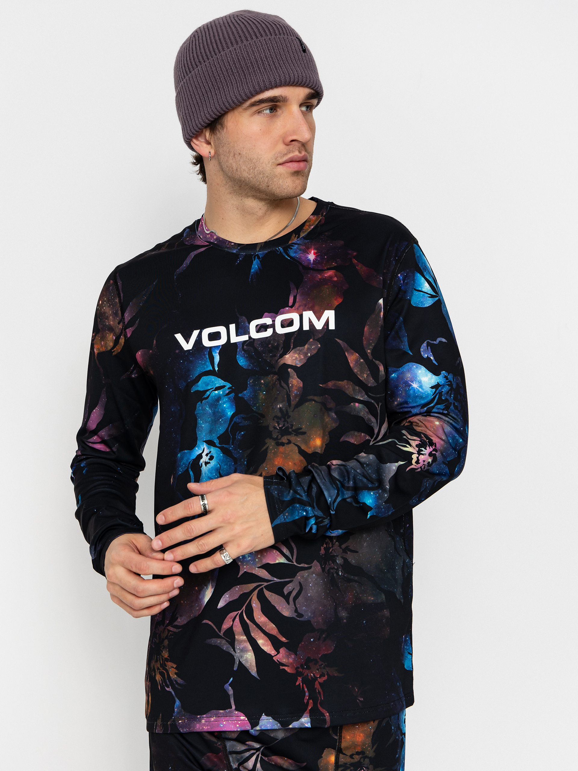Férfi Hosszú ujjú thermo felső Volcom V Science (space aloha)