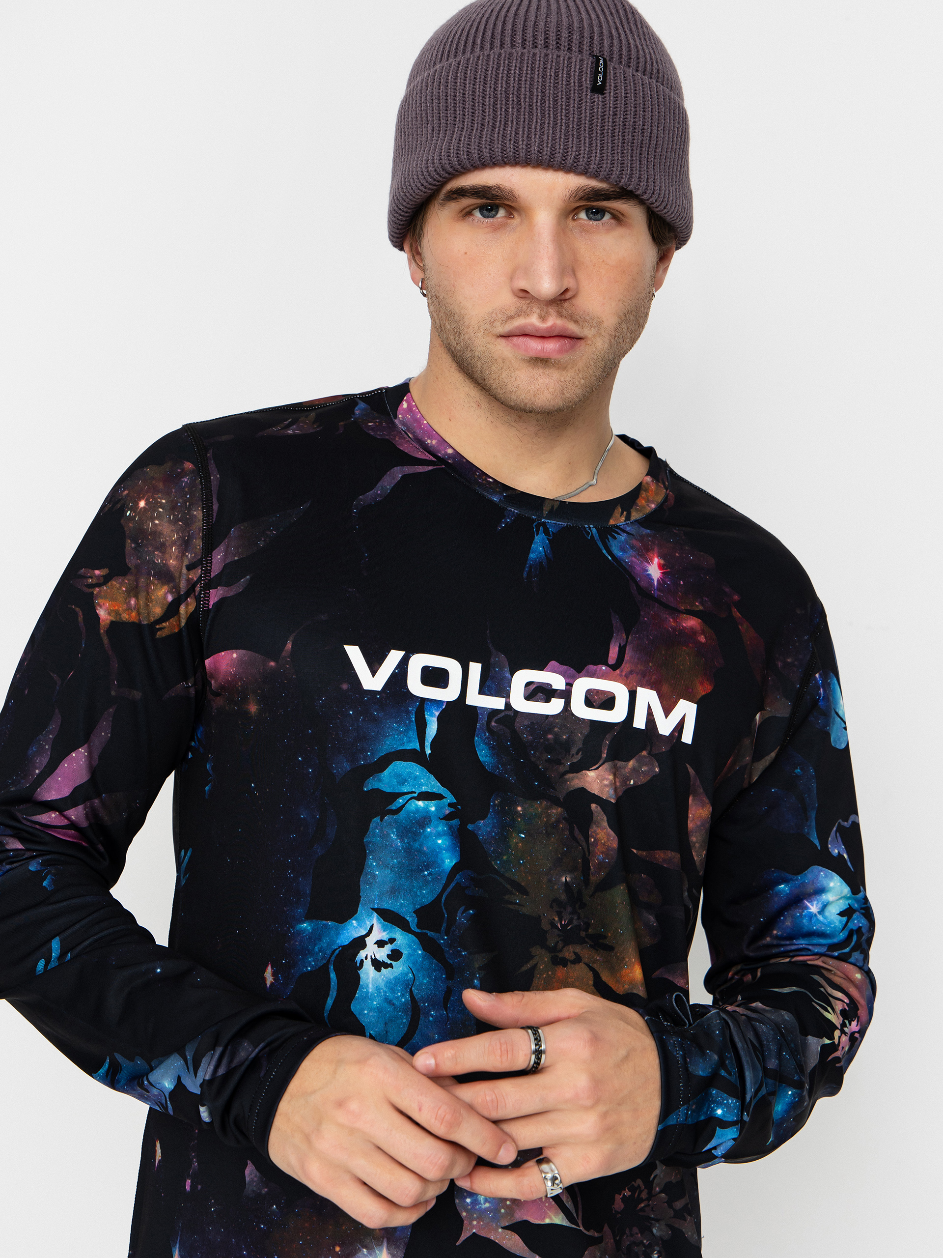 Férfi Hosszú ujjú thermo felső Volcom V Science (space aloha)