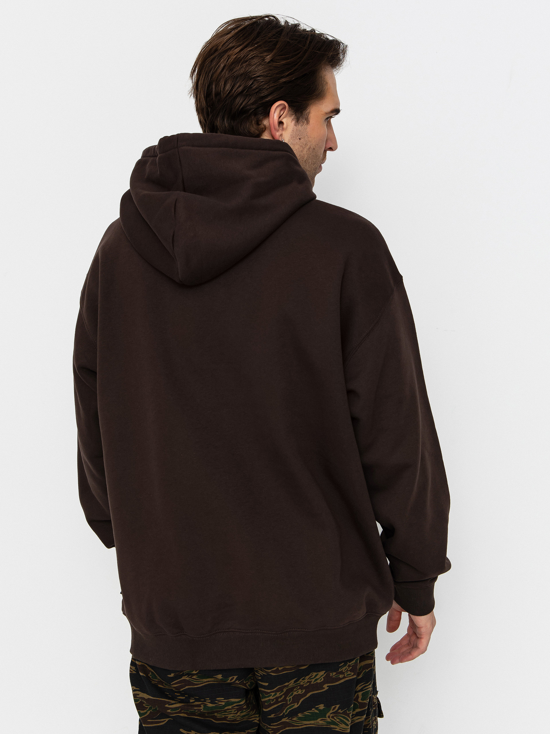 Kapucnis pulóver Volcom Volcom Stone HD (cacao)