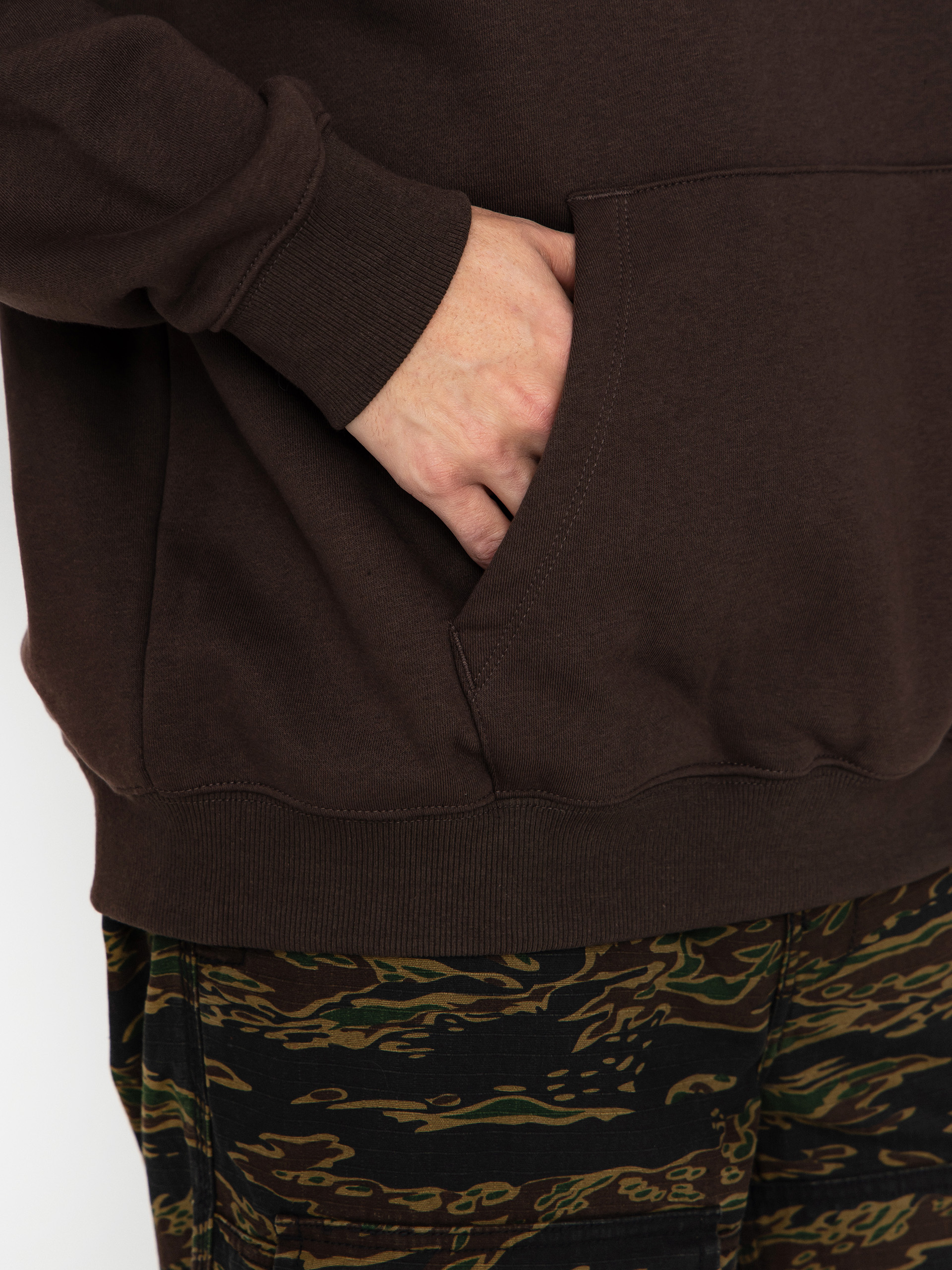 Kapucnis pulóver Volcom Volcom Stone HD (cacao)