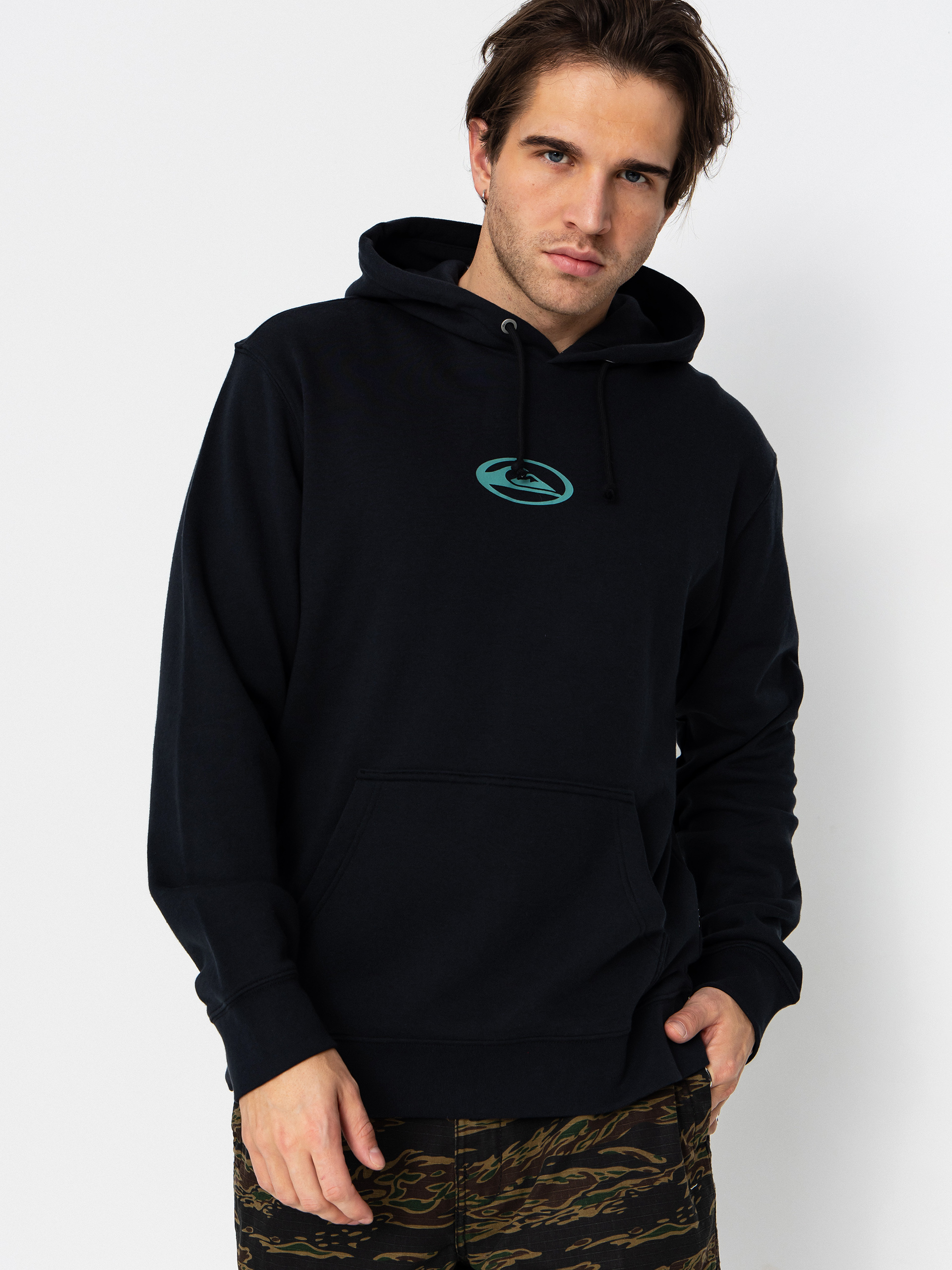 Quiksilver Salt Water Graphic HD Kapucnis pulóver (black)