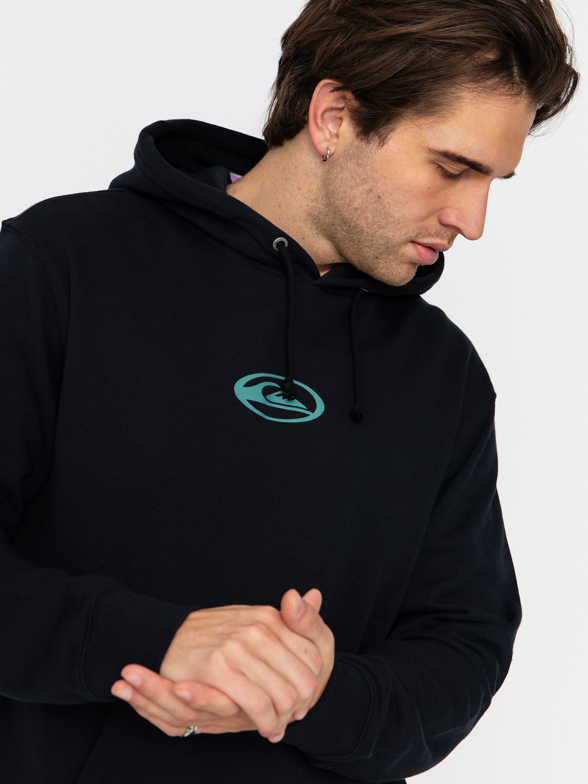 Quiksilver Salt Water Graphic HD Kapucnis pulóver (black)