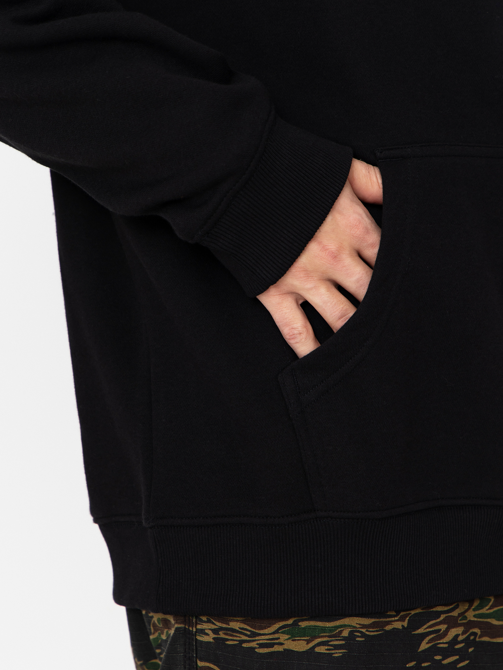 DC Star HD Kapucnis pulóver (black)