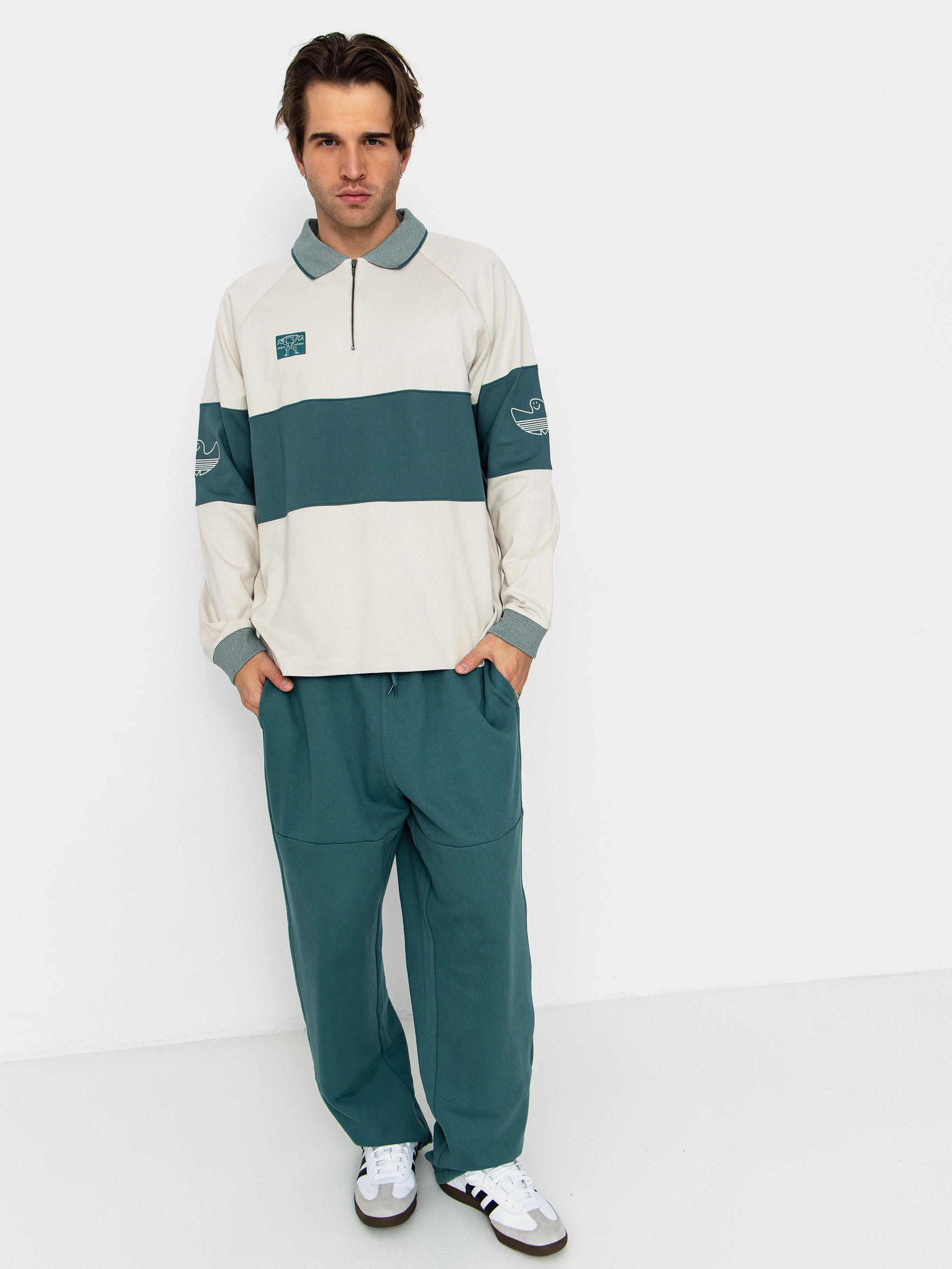 adidas Shmoo H Rugby Hosszú ujjú felső (alumin)