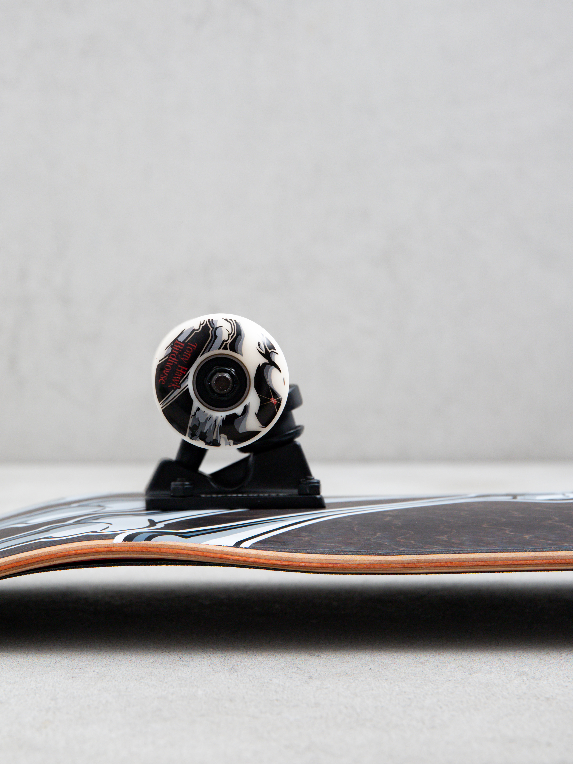 Komplett gördeszka Birdhouse Hawk Falcon 1 (black/red)