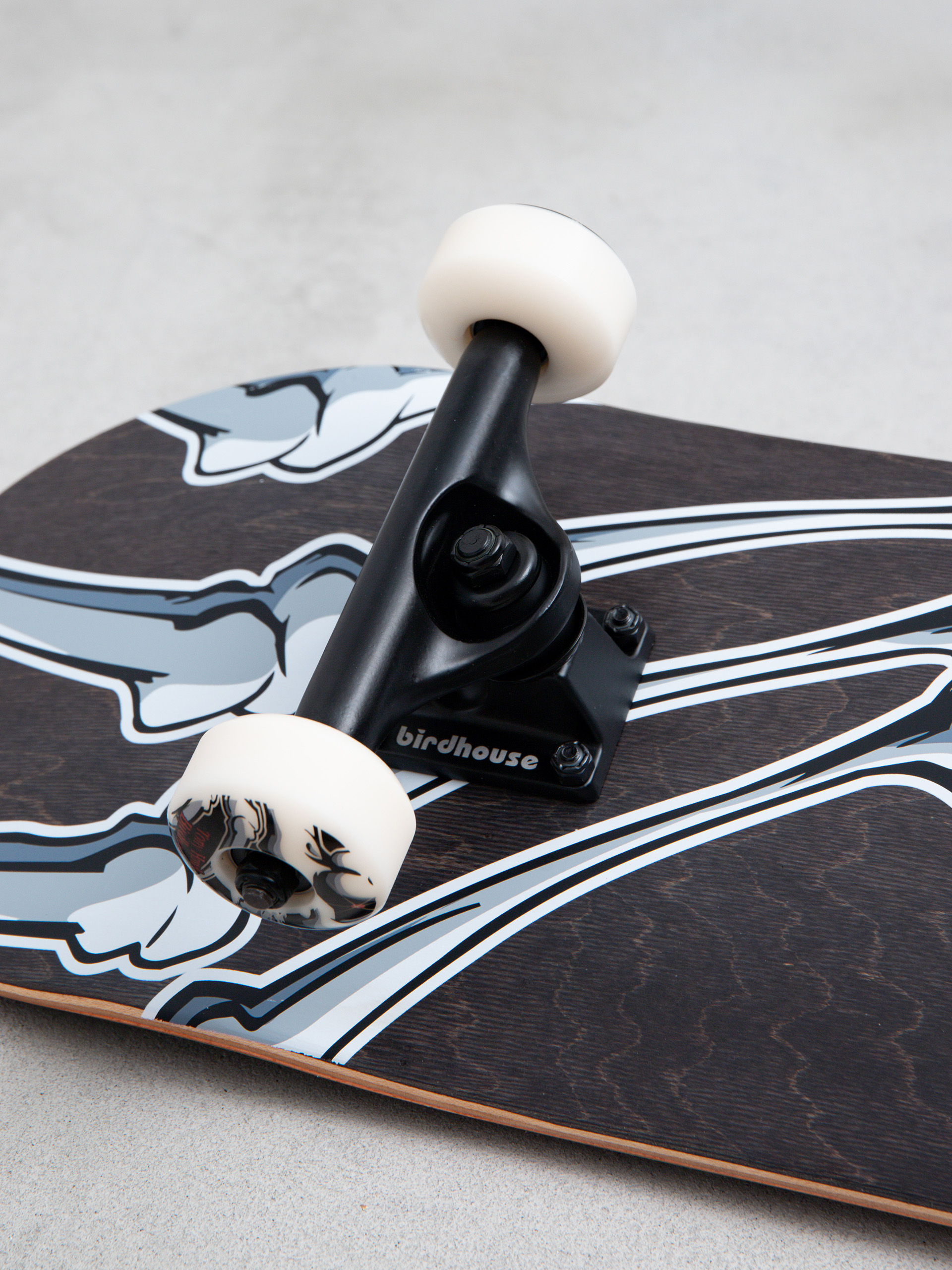 Komplett gördeszka Birdhouse Hawk Falcon 1 (black/red)