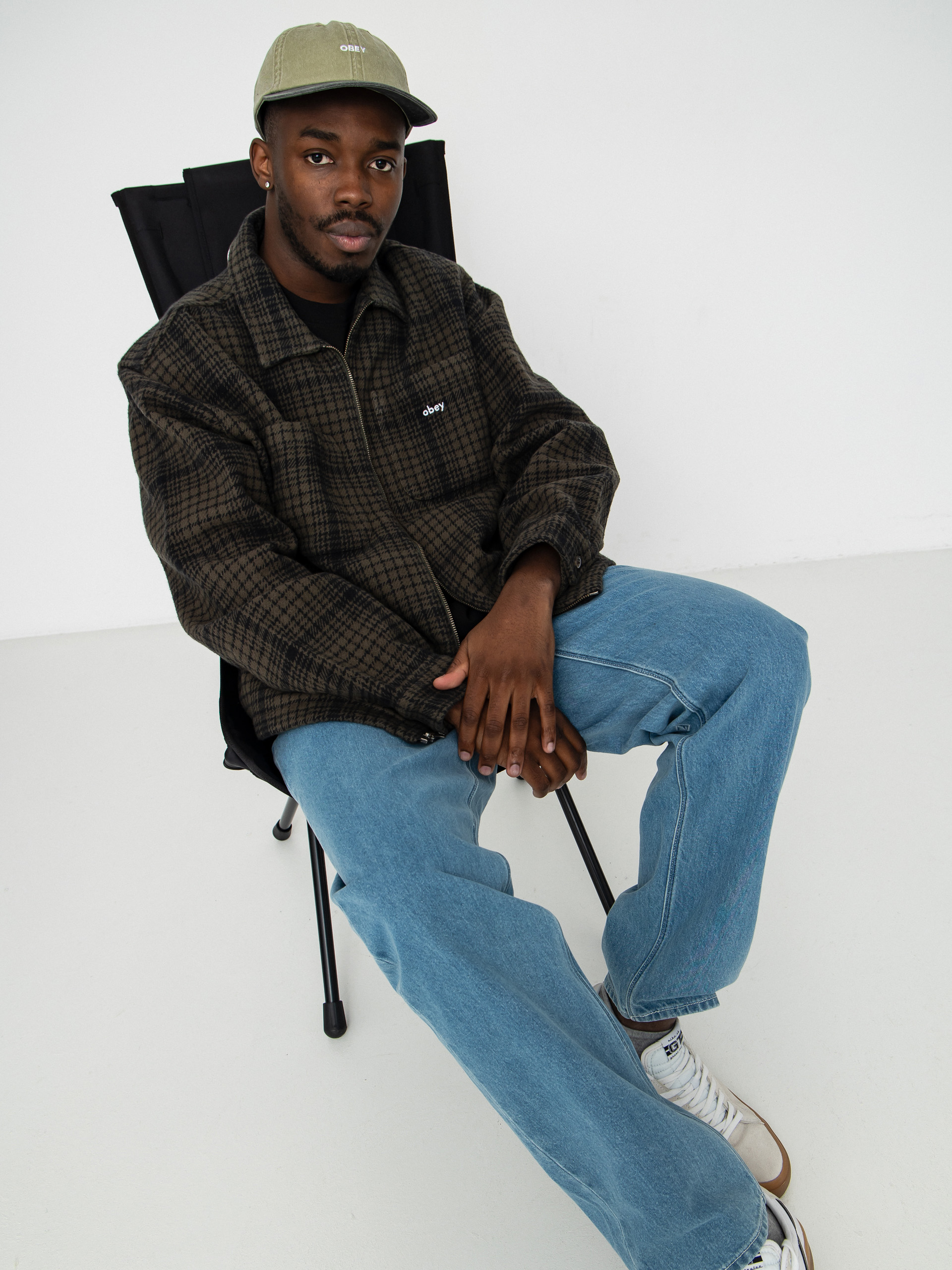 OBEY Parker Zip Dzseki