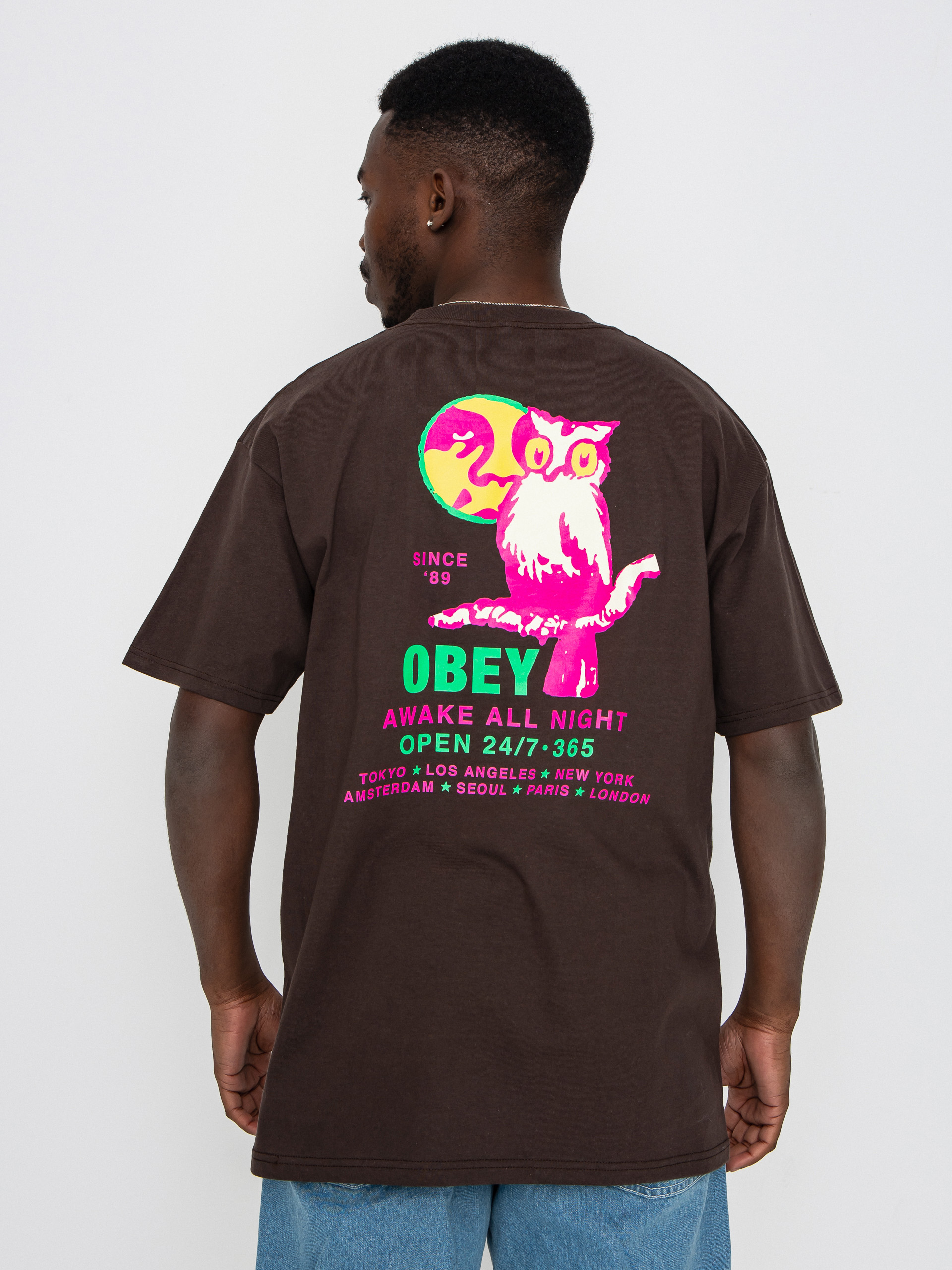 OBEY Obey Owl Póló (java brown)