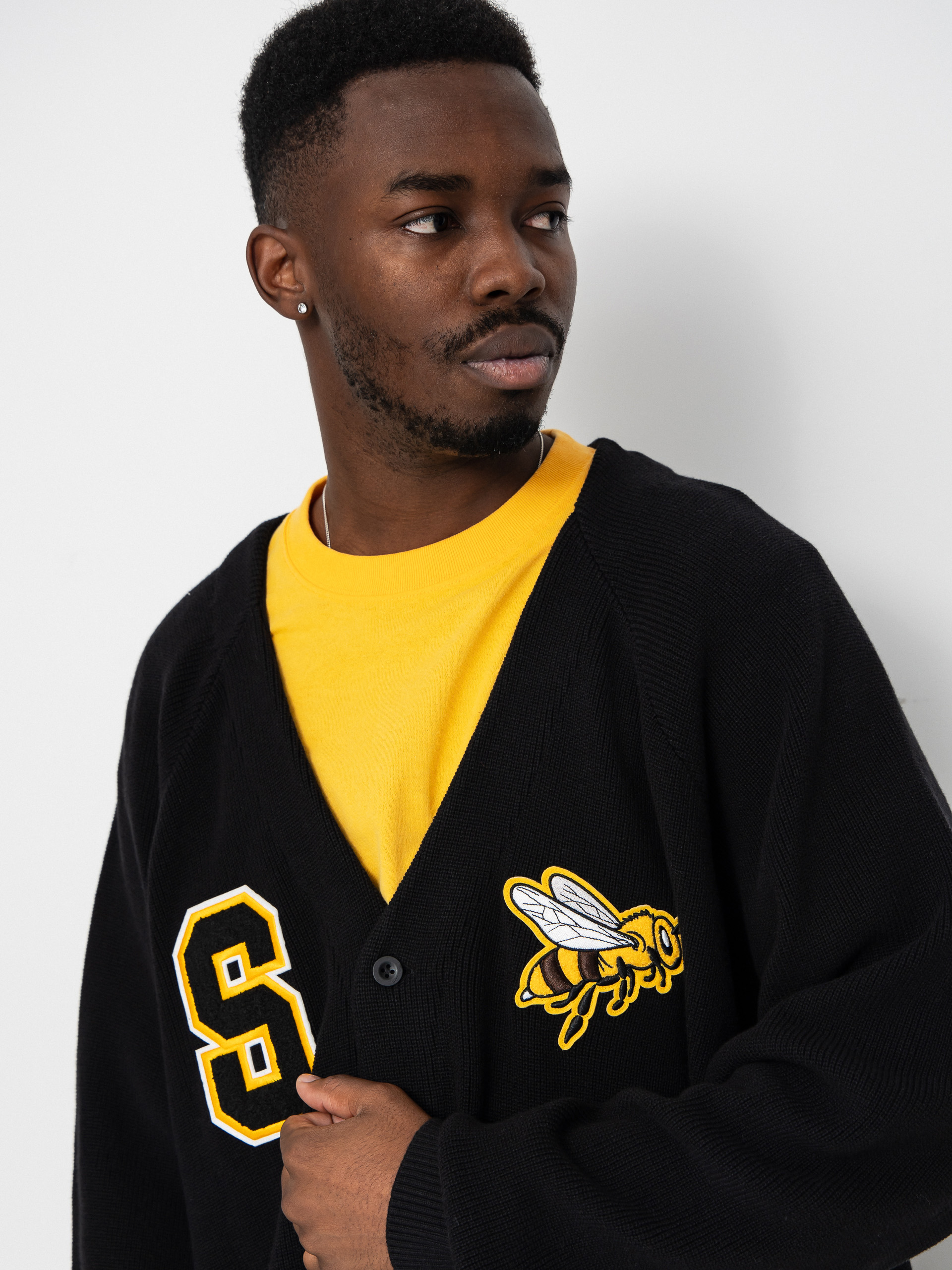 Pulóver Nike SB Collegial Cardigan (black)