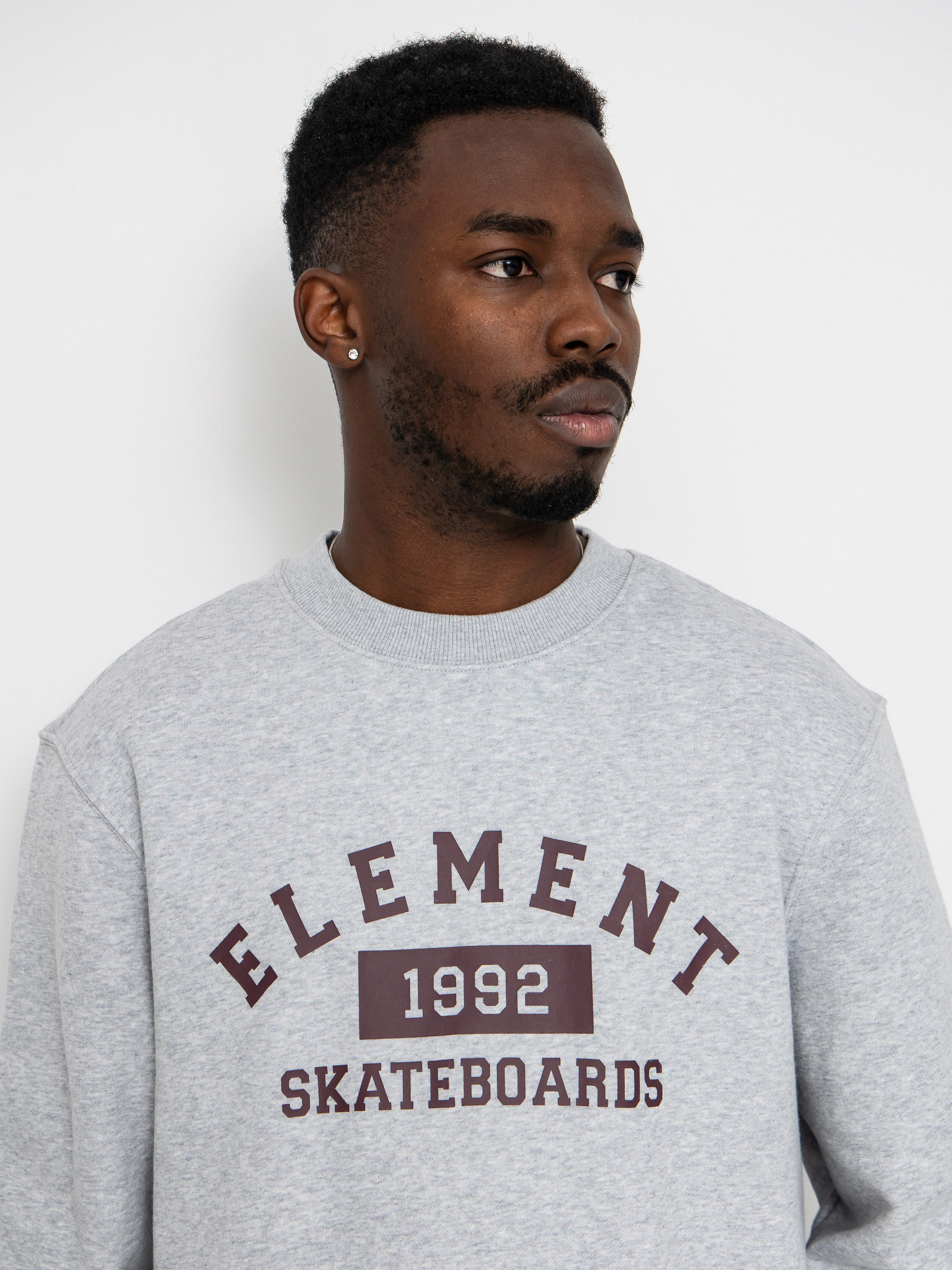 Element Home Team Cr Pulóver (mid grey heather)