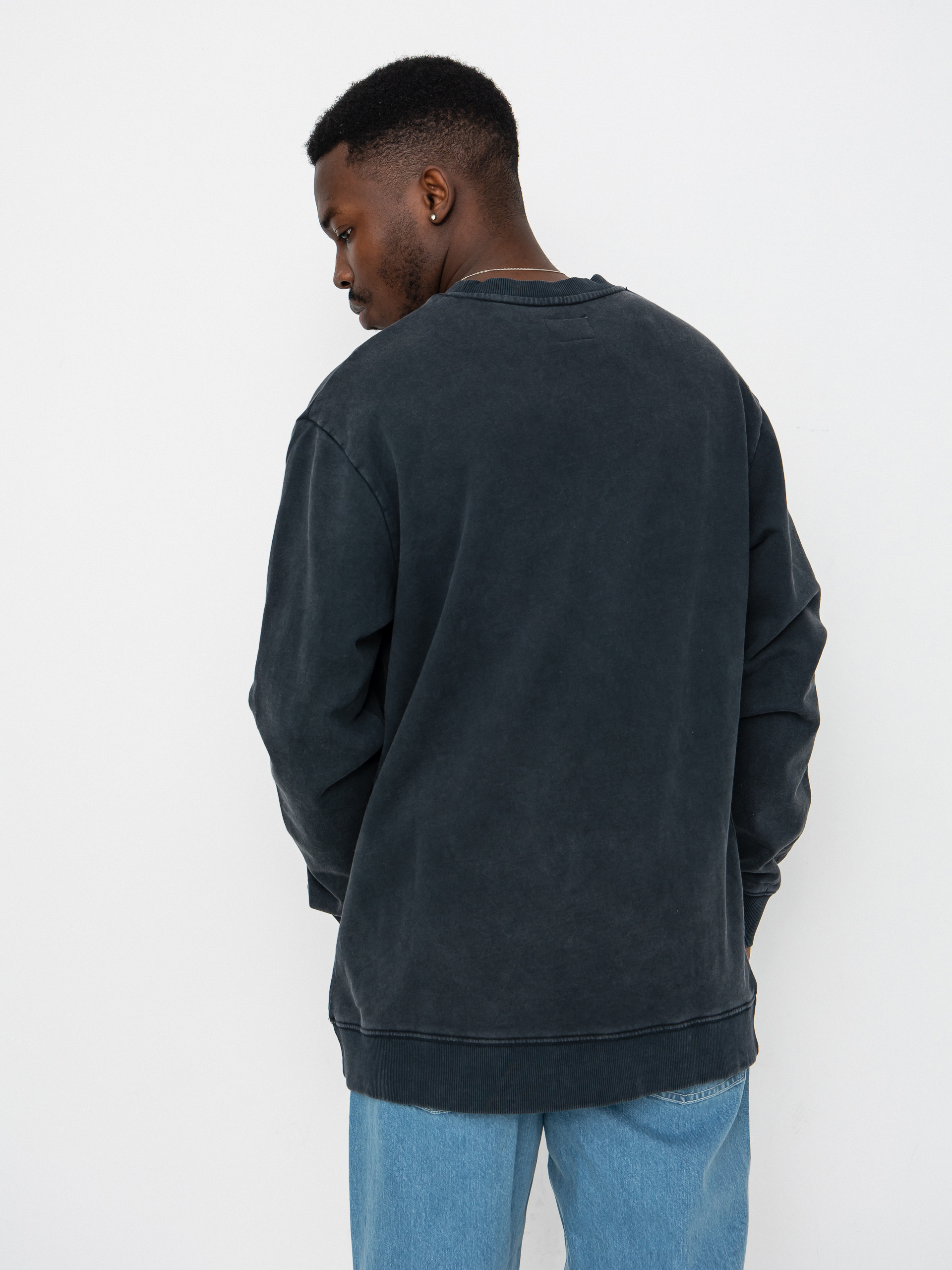 DC Skull Shock Crew Pulóver (black)