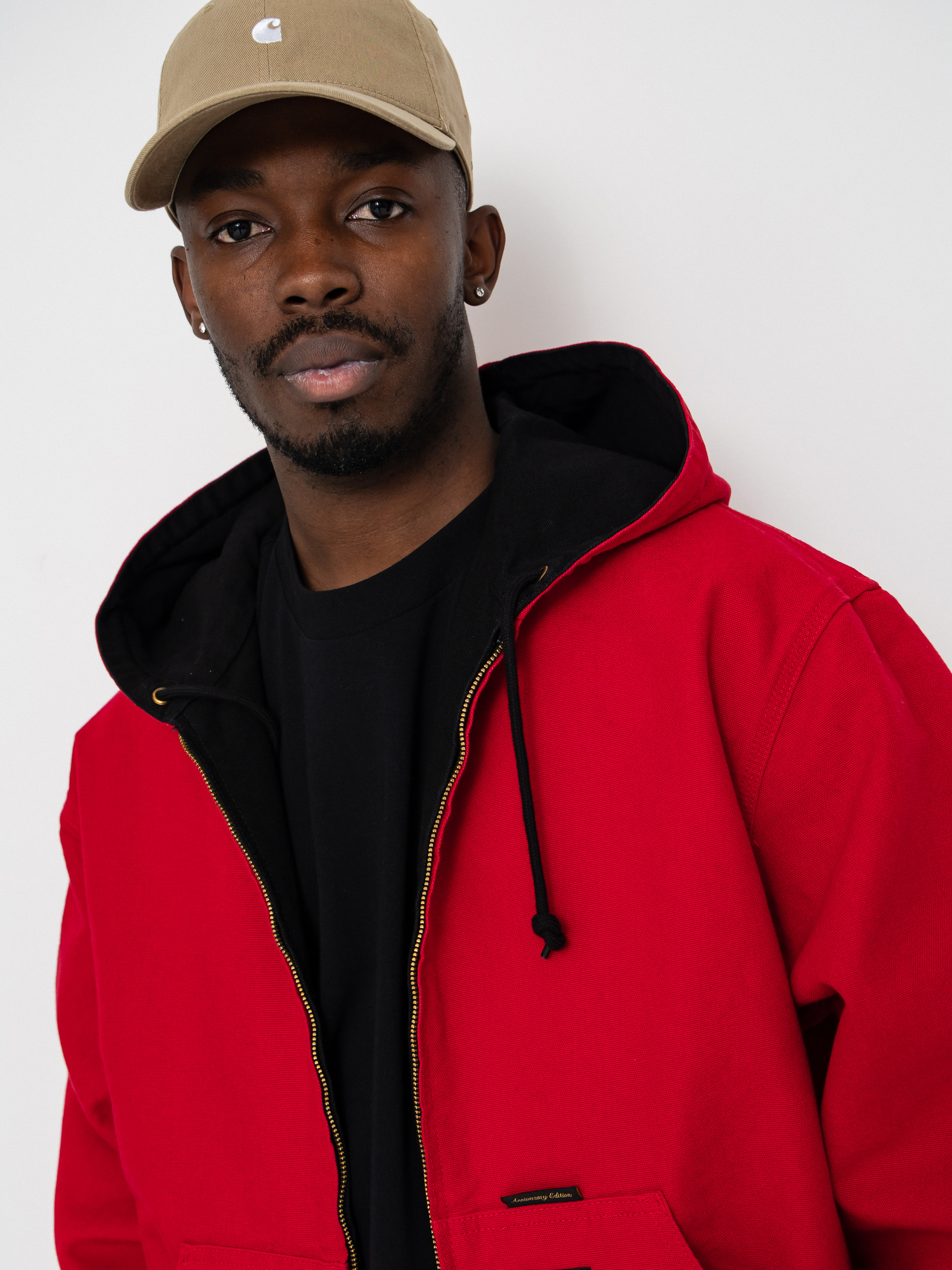 Dzseki Carhartt WIP 50 Years Anniversary OG Active (black/usa red/rinsed)