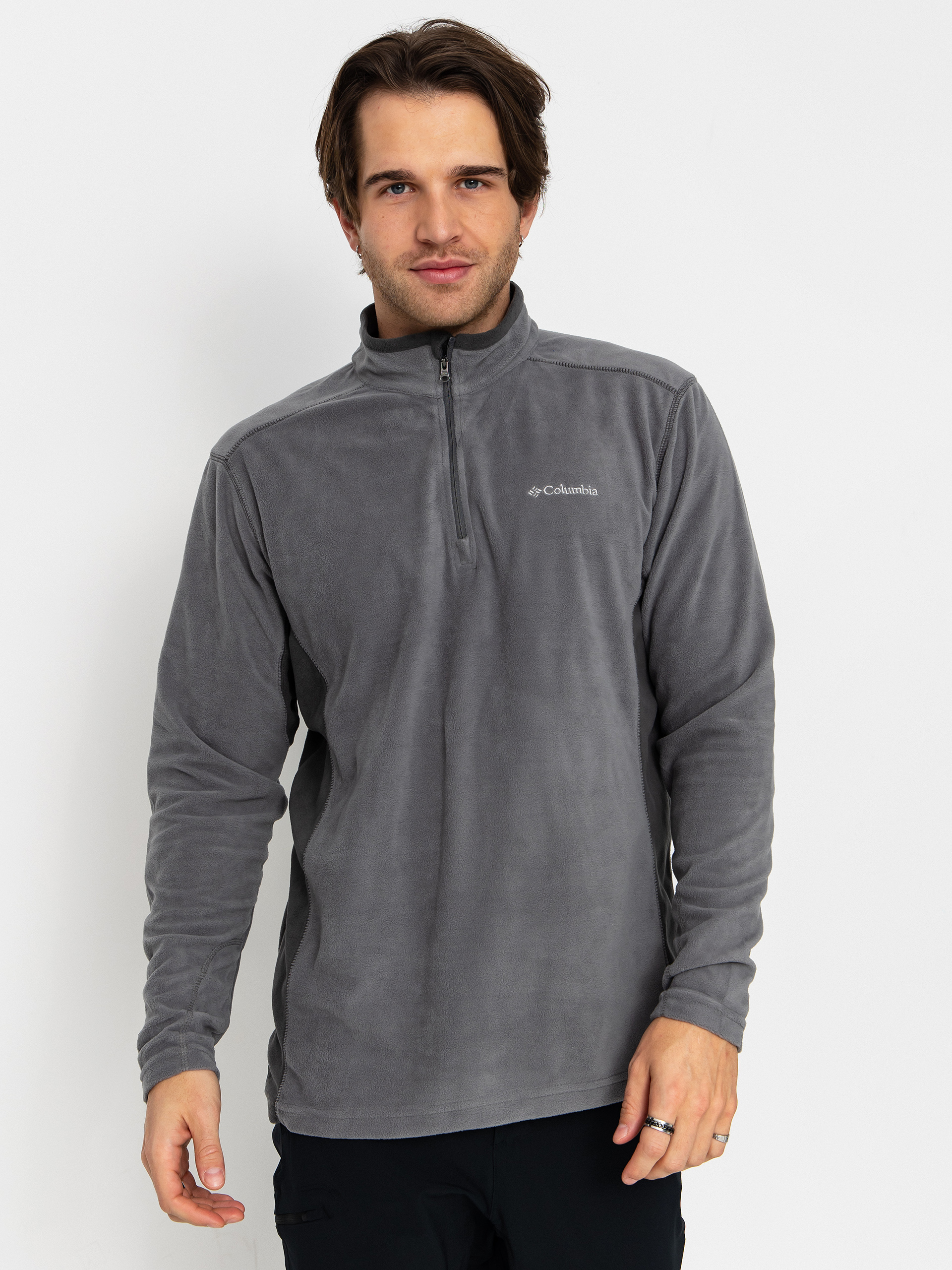 Polár pulóver Columbia Klamath Range II Half Zip