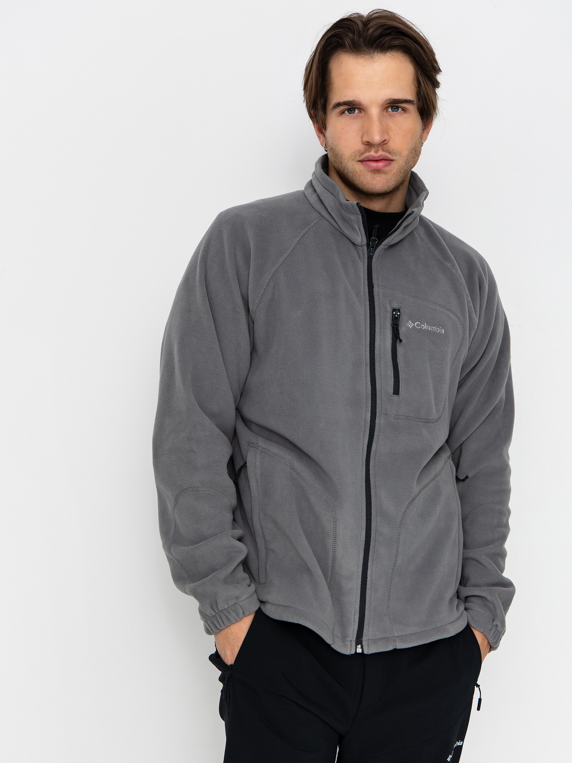 Columbia Fast Trek II Full Zip Polu00e1r pulu00f3ver (city grey)