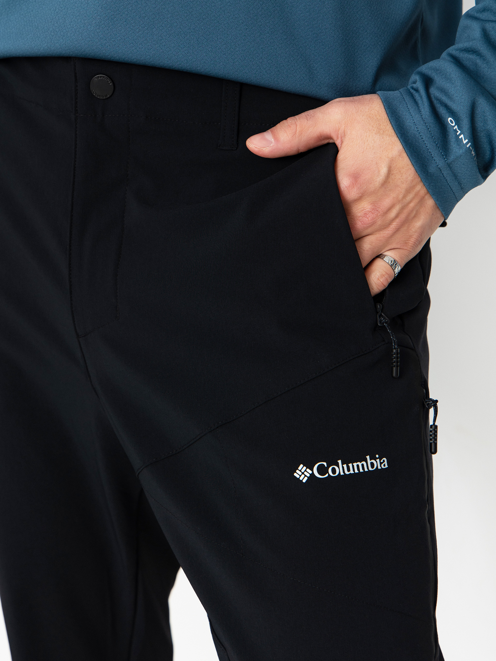Kisnadrág Columbia Tech Softshell (black)