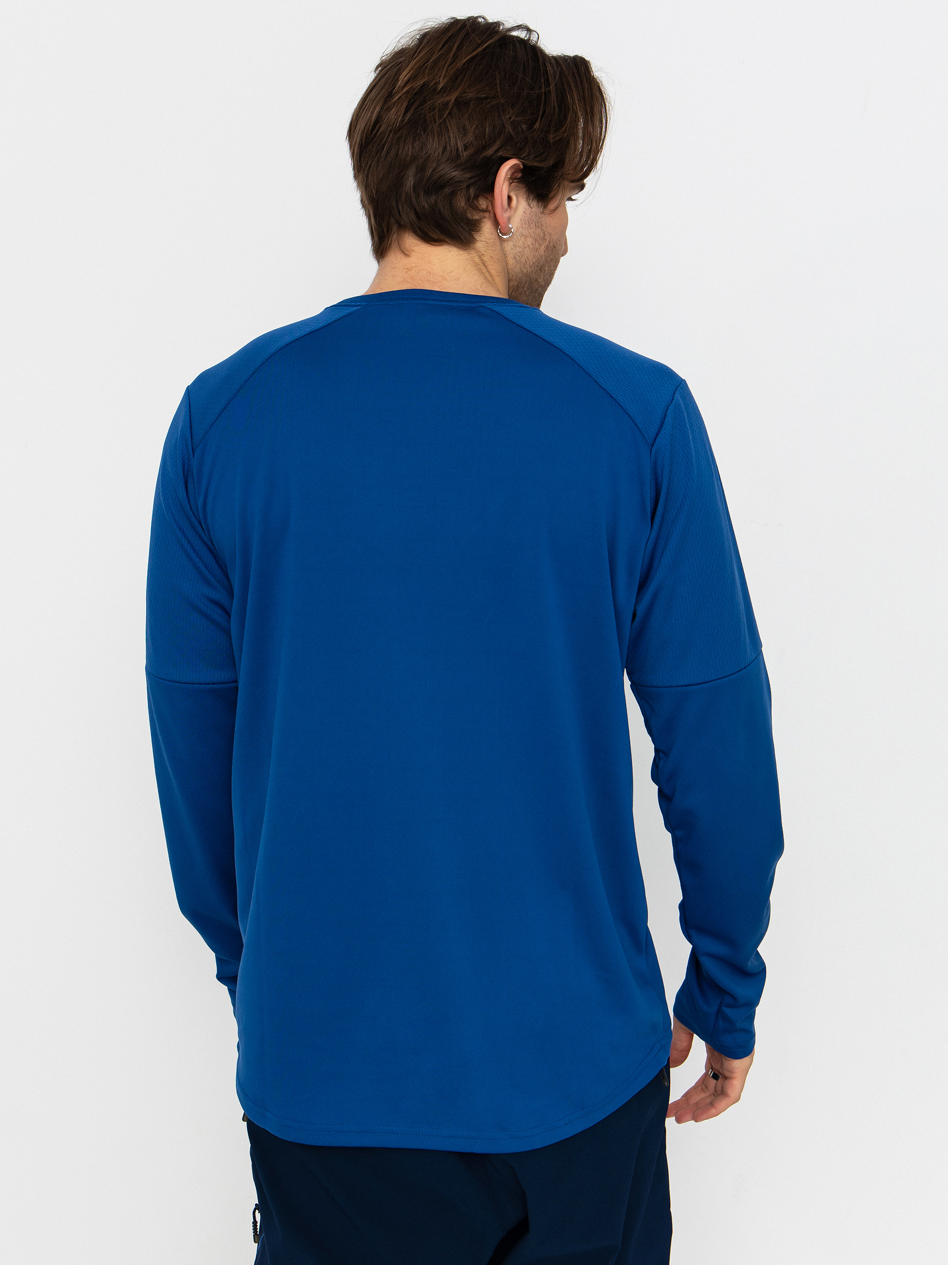 Hosszú ujjú felső Columbia Tech Knit Crew (mtn blue/coll)