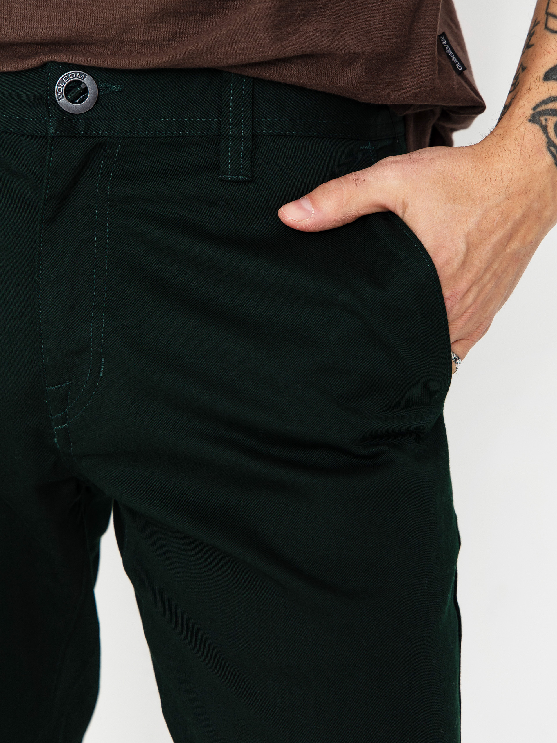 Kisnadrág Volcom Frickin Modern Stretch (scarab)