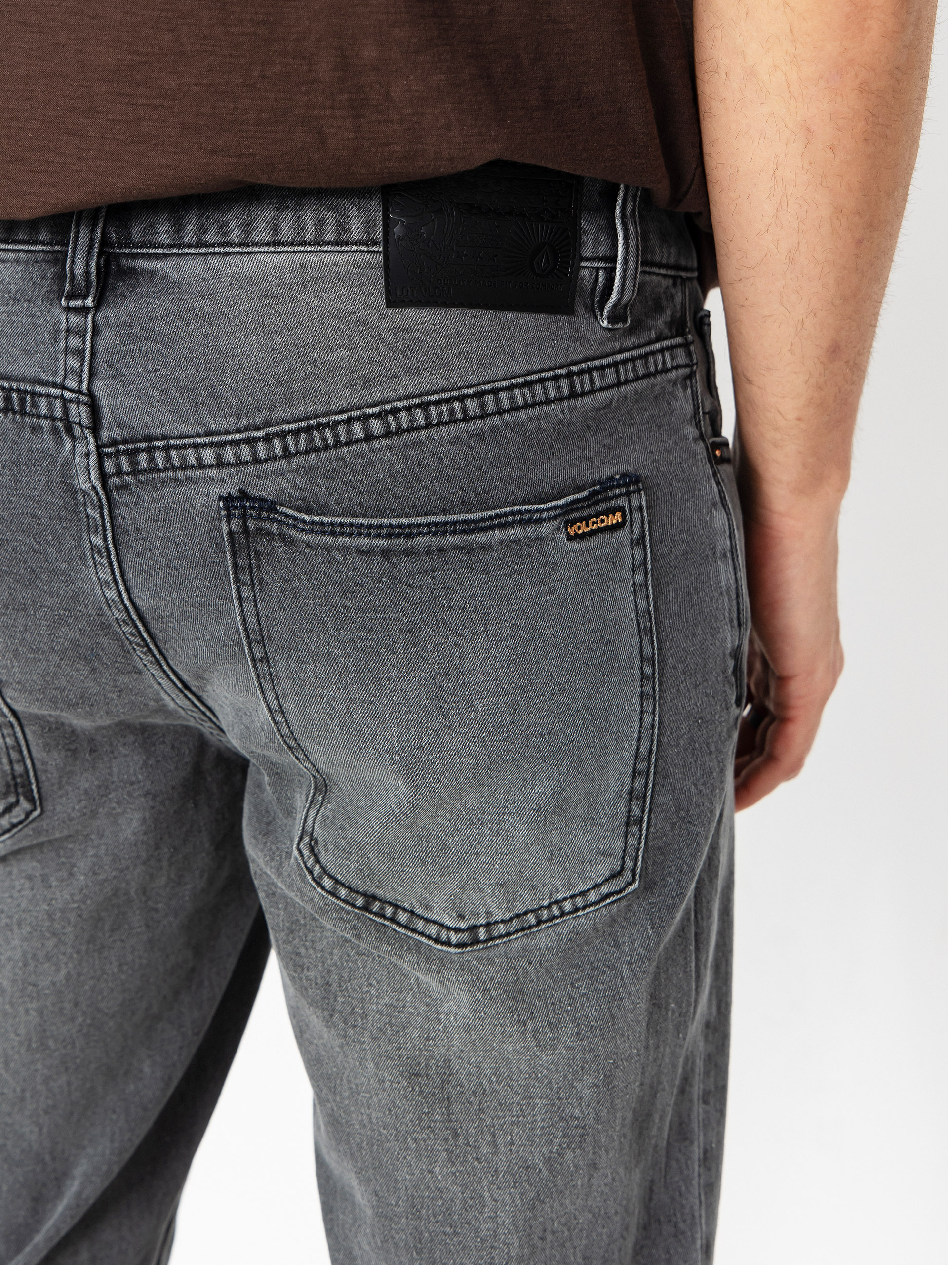 Volcom Solver Kisnadrág (concrete)