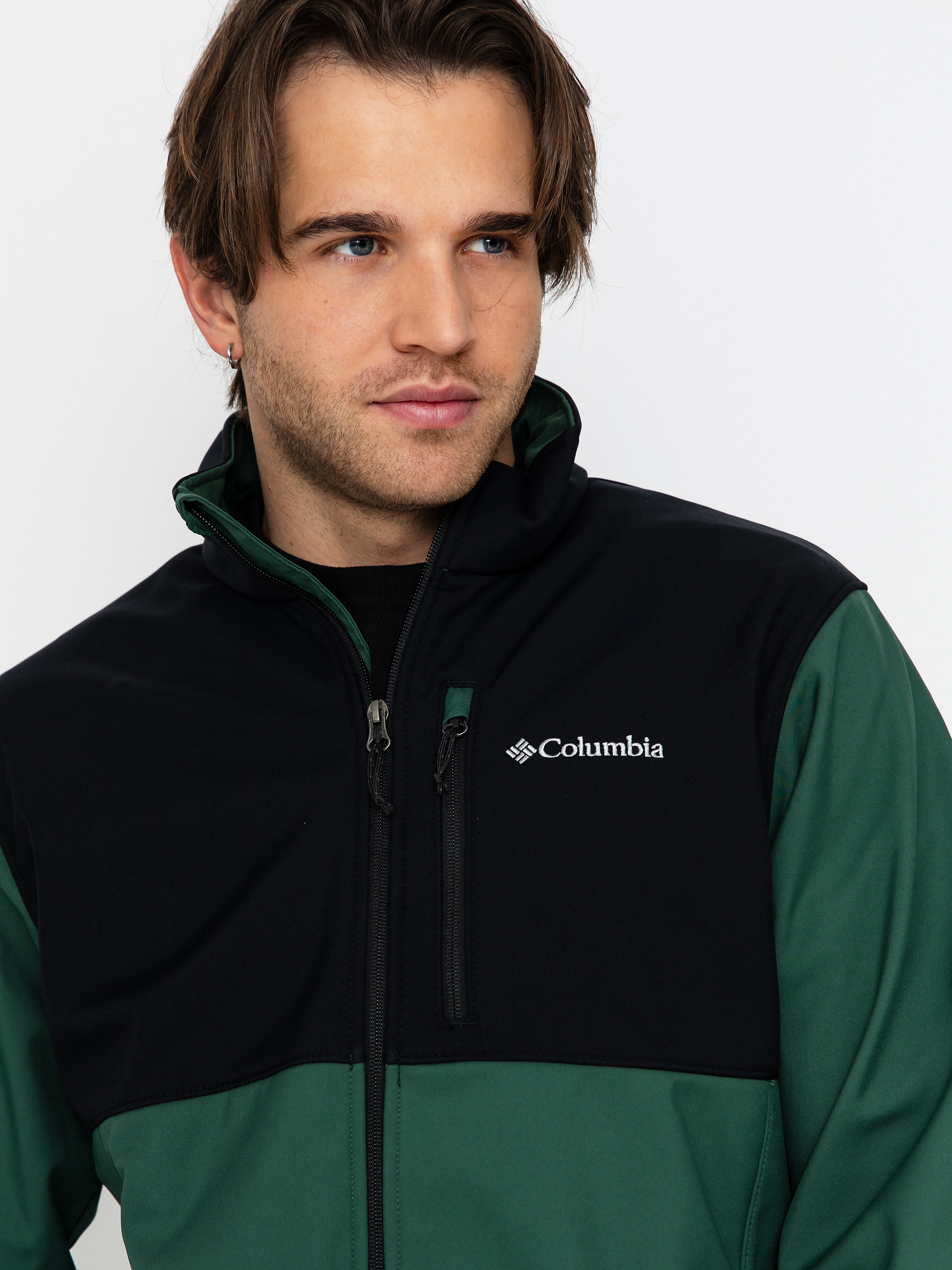 Dzseki Columbia Ascender Softshell (rain forest/black)