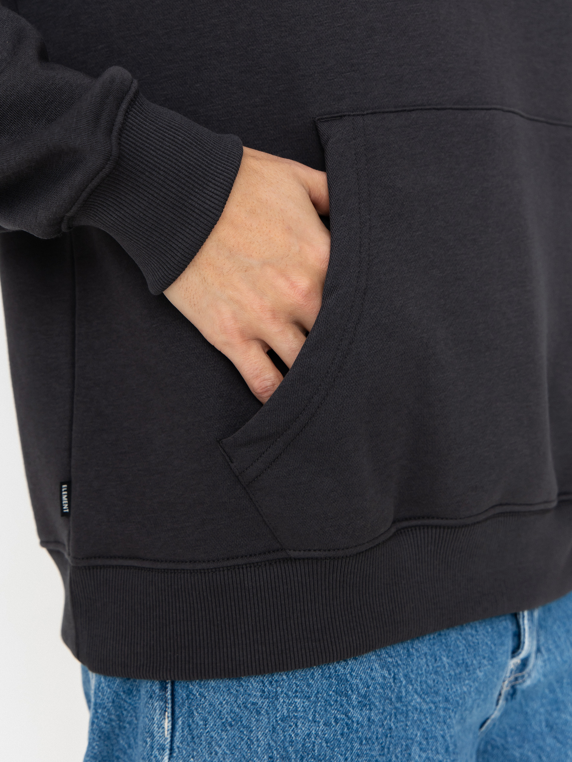 Kapucnis pulóver Element Seal Bp HD (off black)