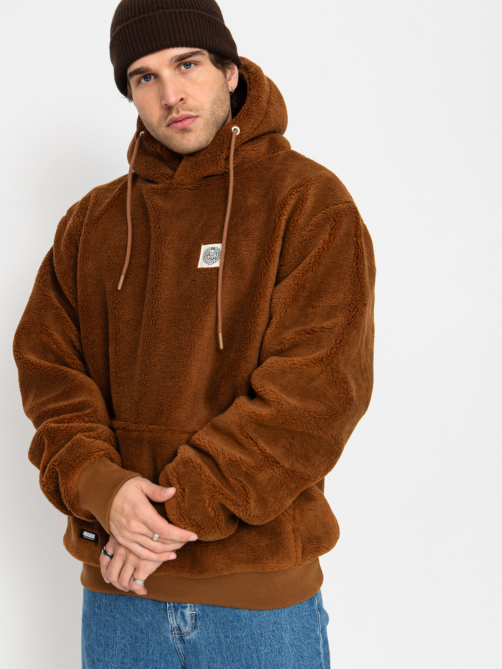 MassDnm Patch Teddy Hoody Dzseki
