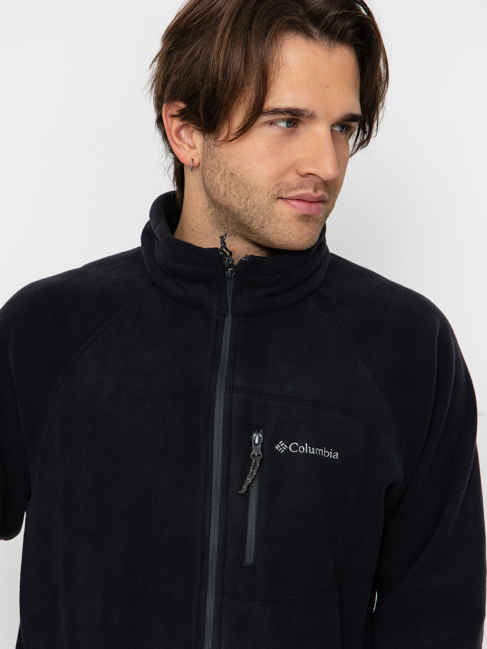 Férfi Polár pulóver Columbia Fast Trek II Full Zip (black)