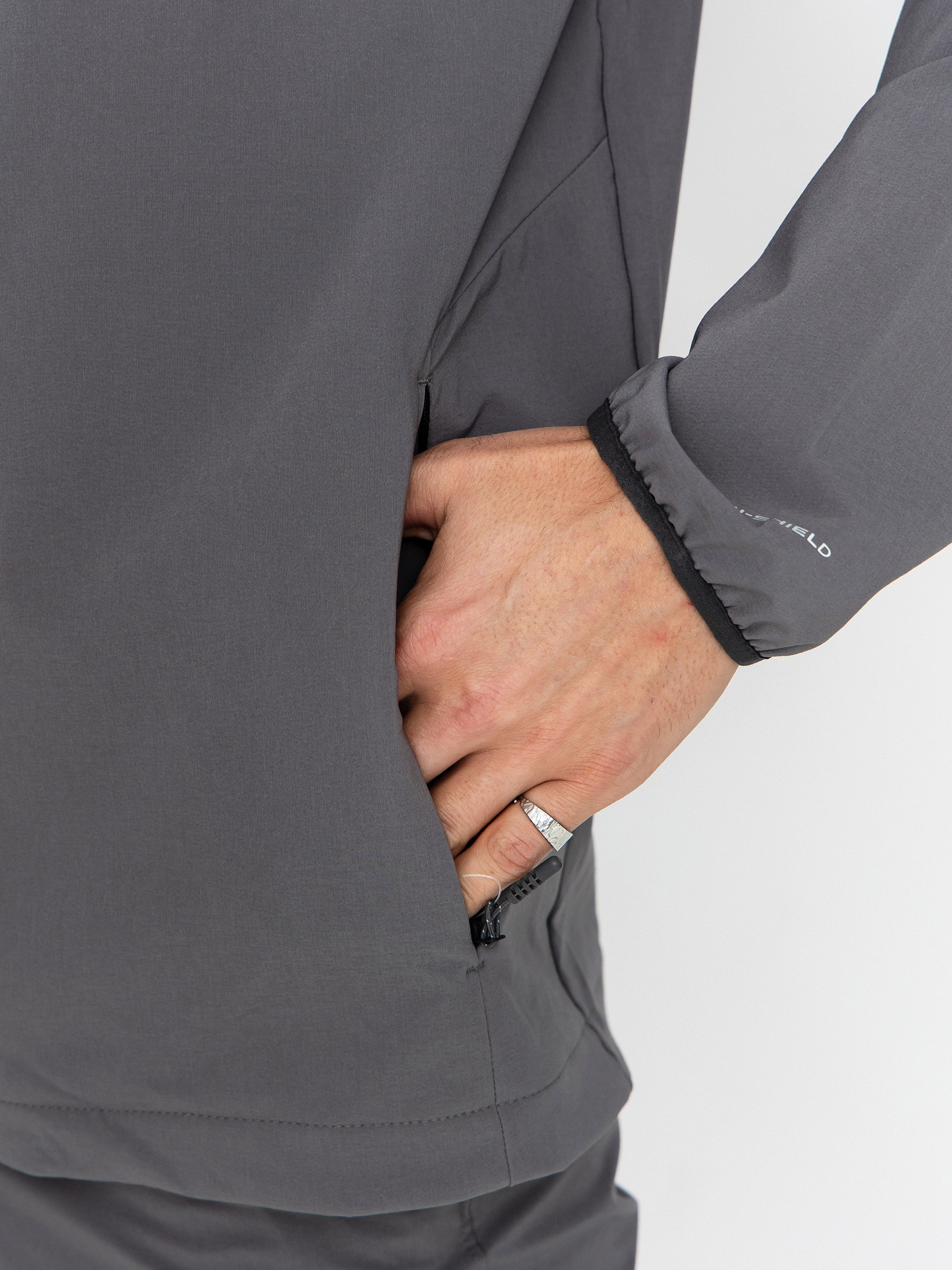 Dzseki Columbia Tech Softshell HD (city grey/black)