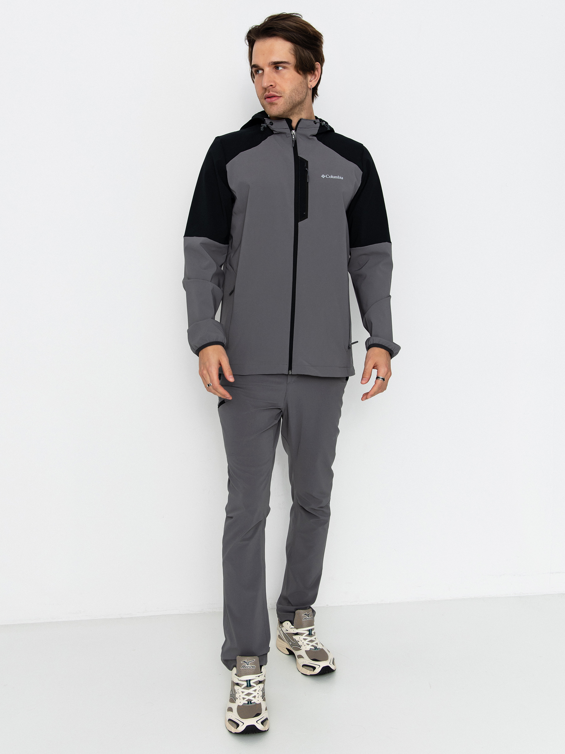 Dzseki Columbia Tech Softshell HD (city grey/black)