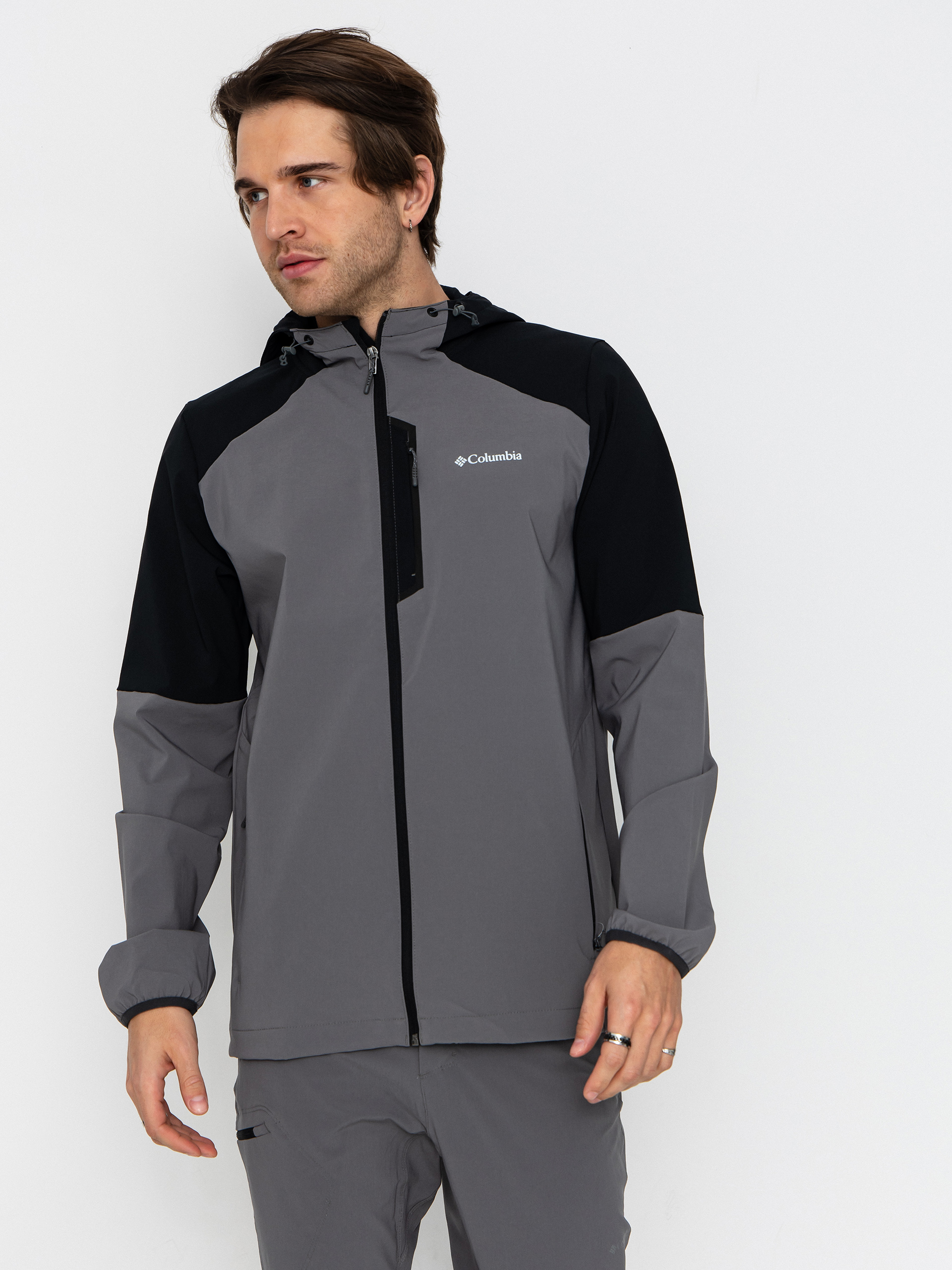 Dzseki Columbia Tech Softshell HD (city grey/black)