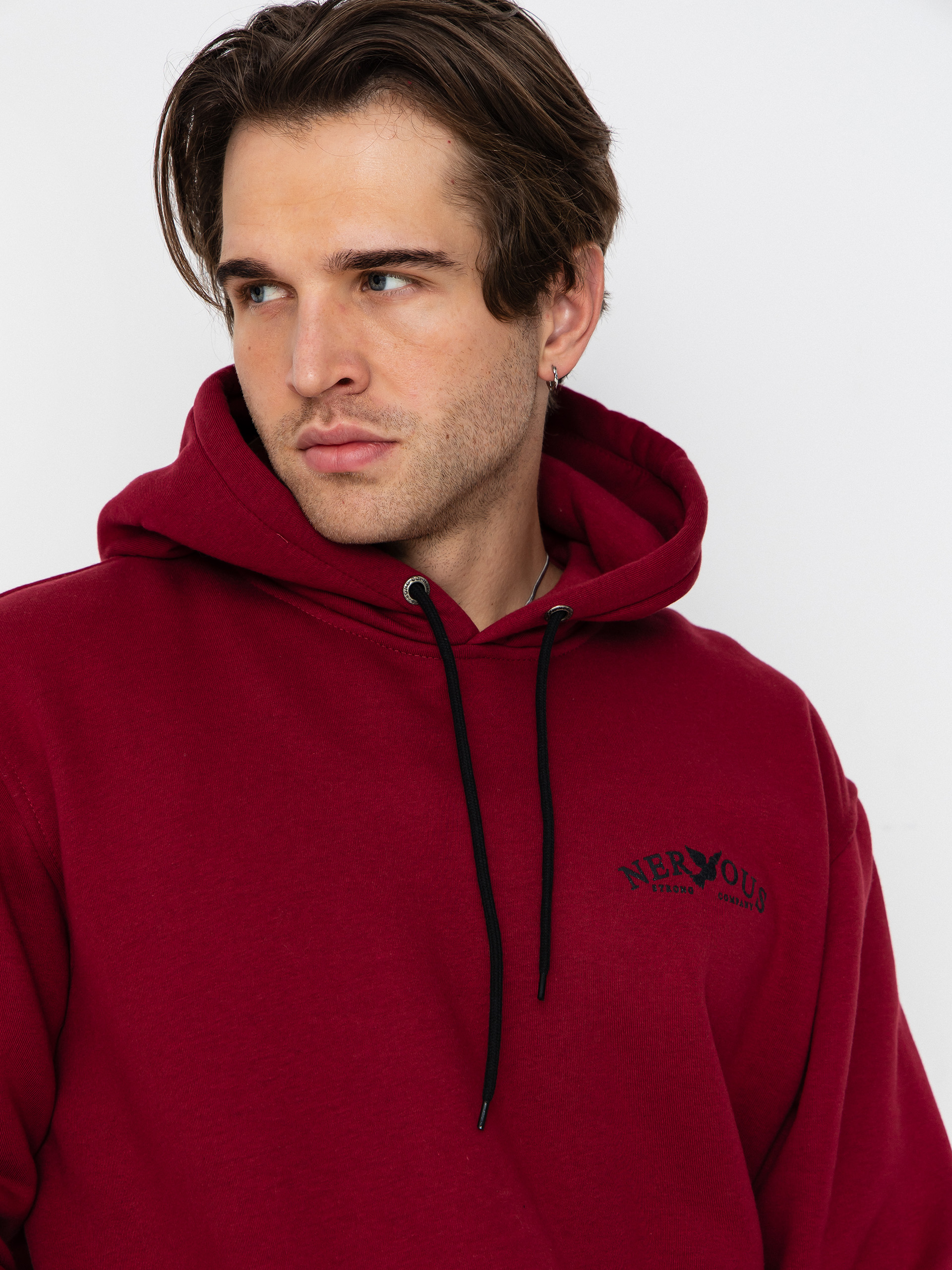 Kapucnis pulóver Nervous Small Classic Arc HD (blood)