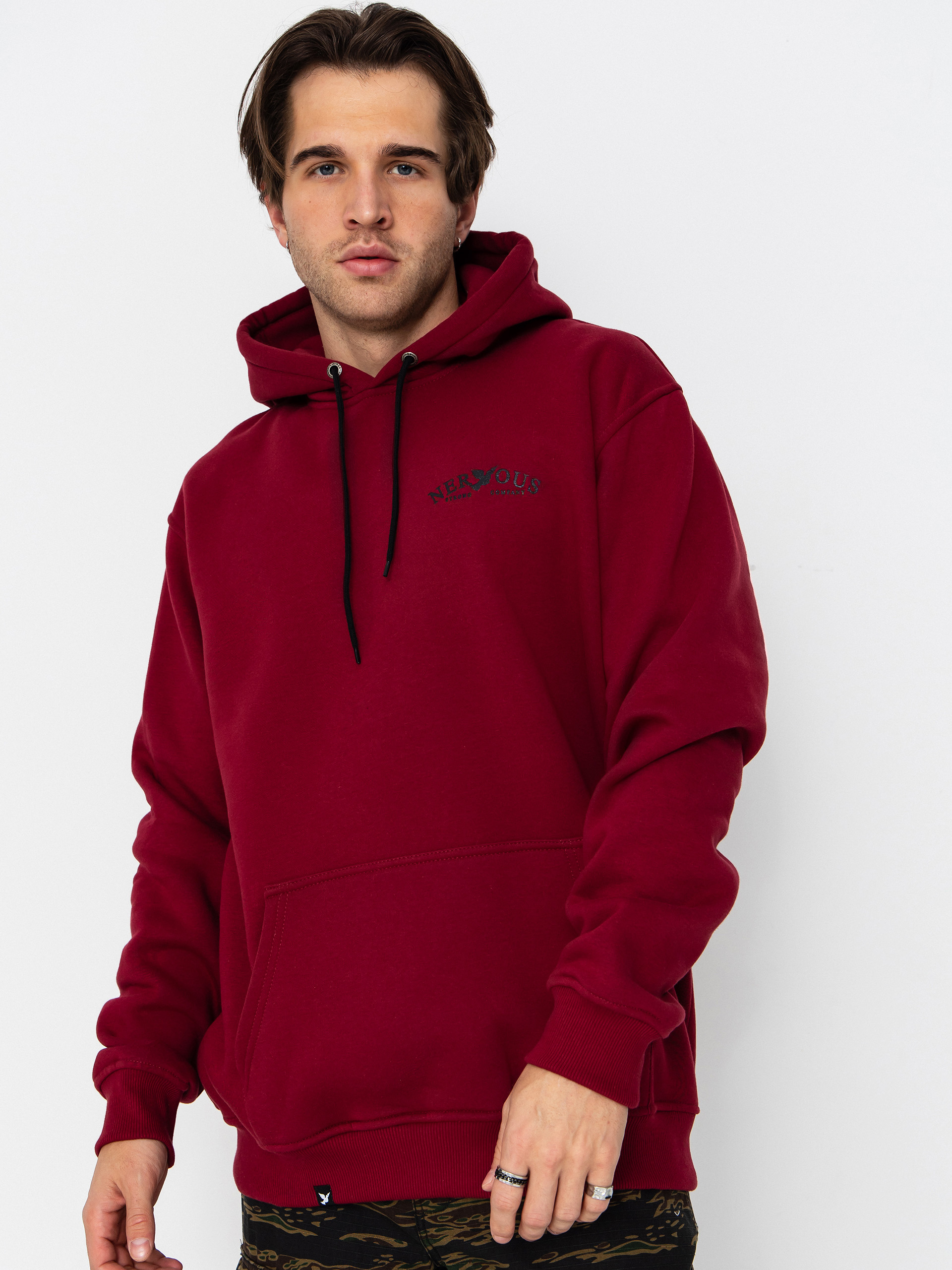Kapucnis pulóver Nervous Small Classic Arc HD (blood)