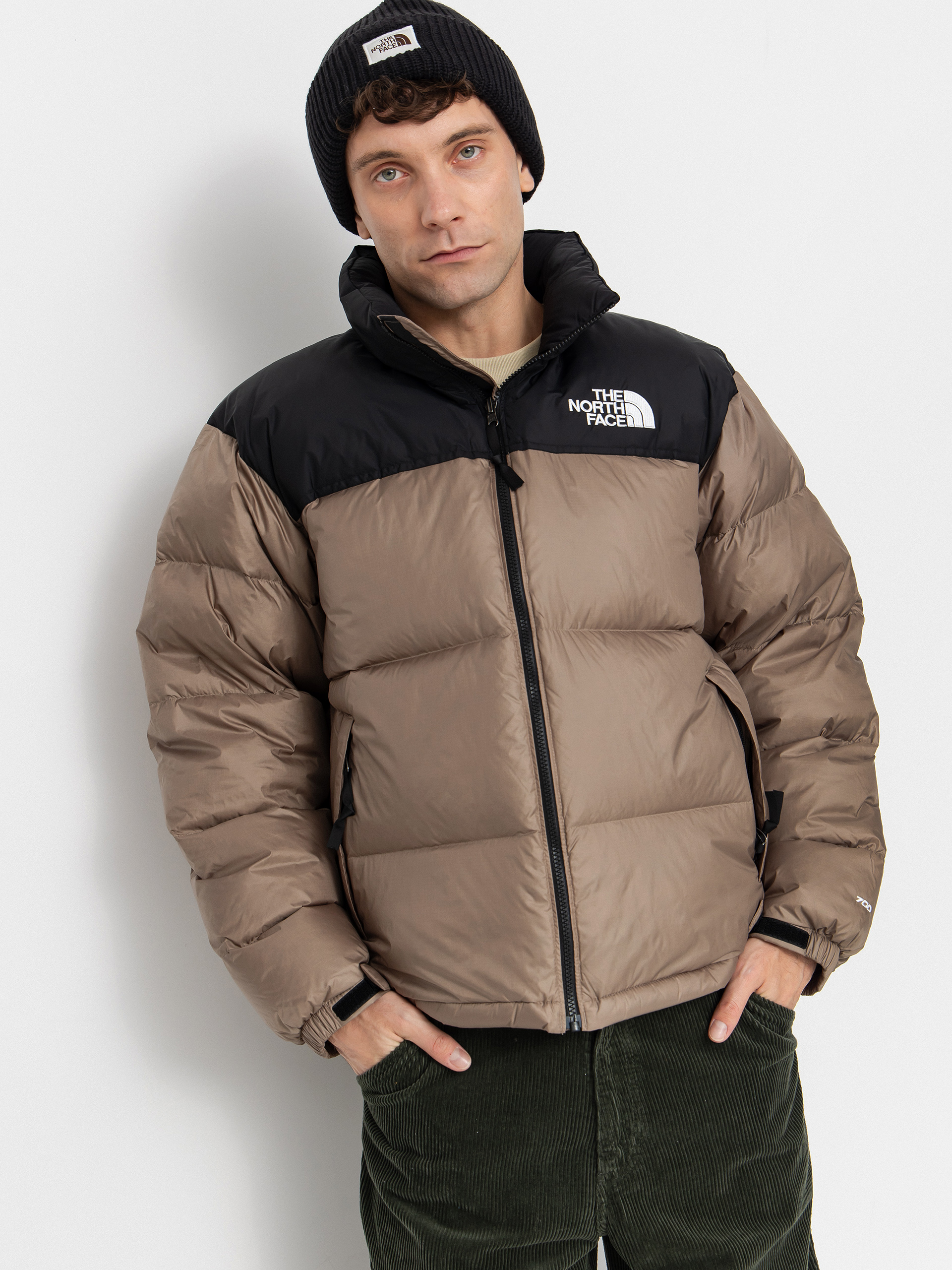 Dzseki The North Face 1996 Retro Nuptse (mocha brown/tnf black)