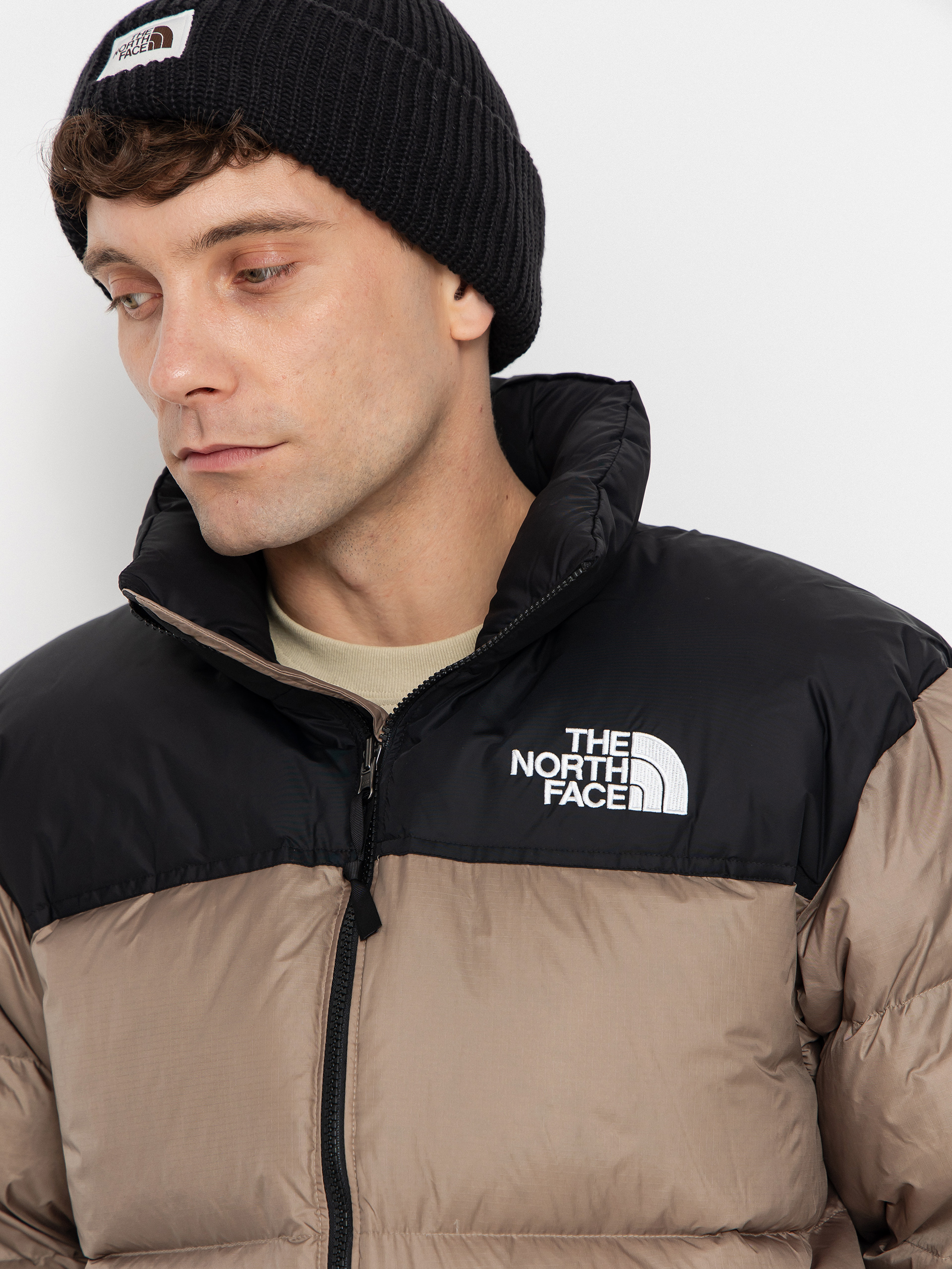 Dzseki The North Face 1996 Retro Nuptse (mocha brown/tnf black)