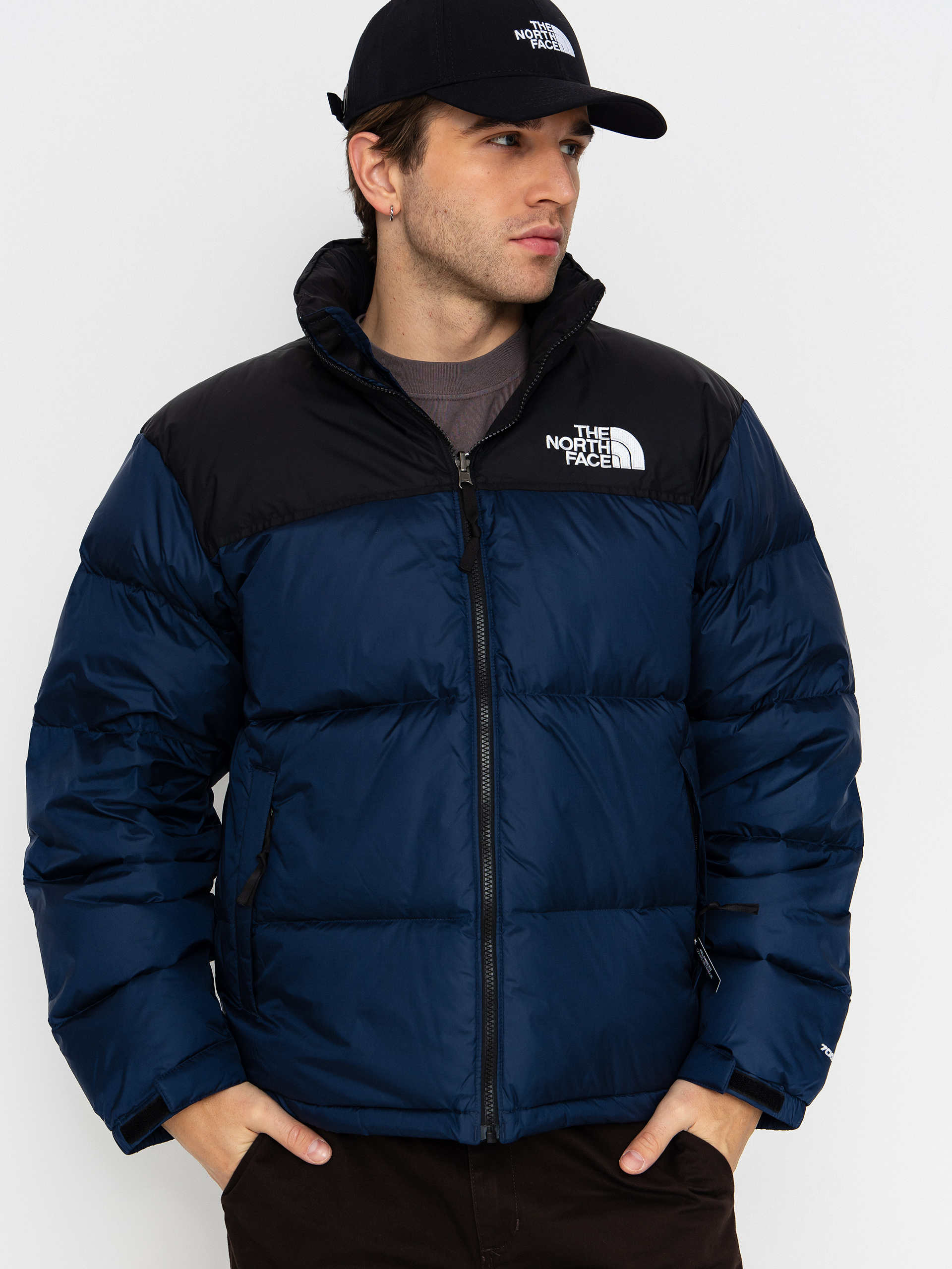 Dzseki The North Face 1996 Retro Nuptse (summit navy/tnf black/r)
