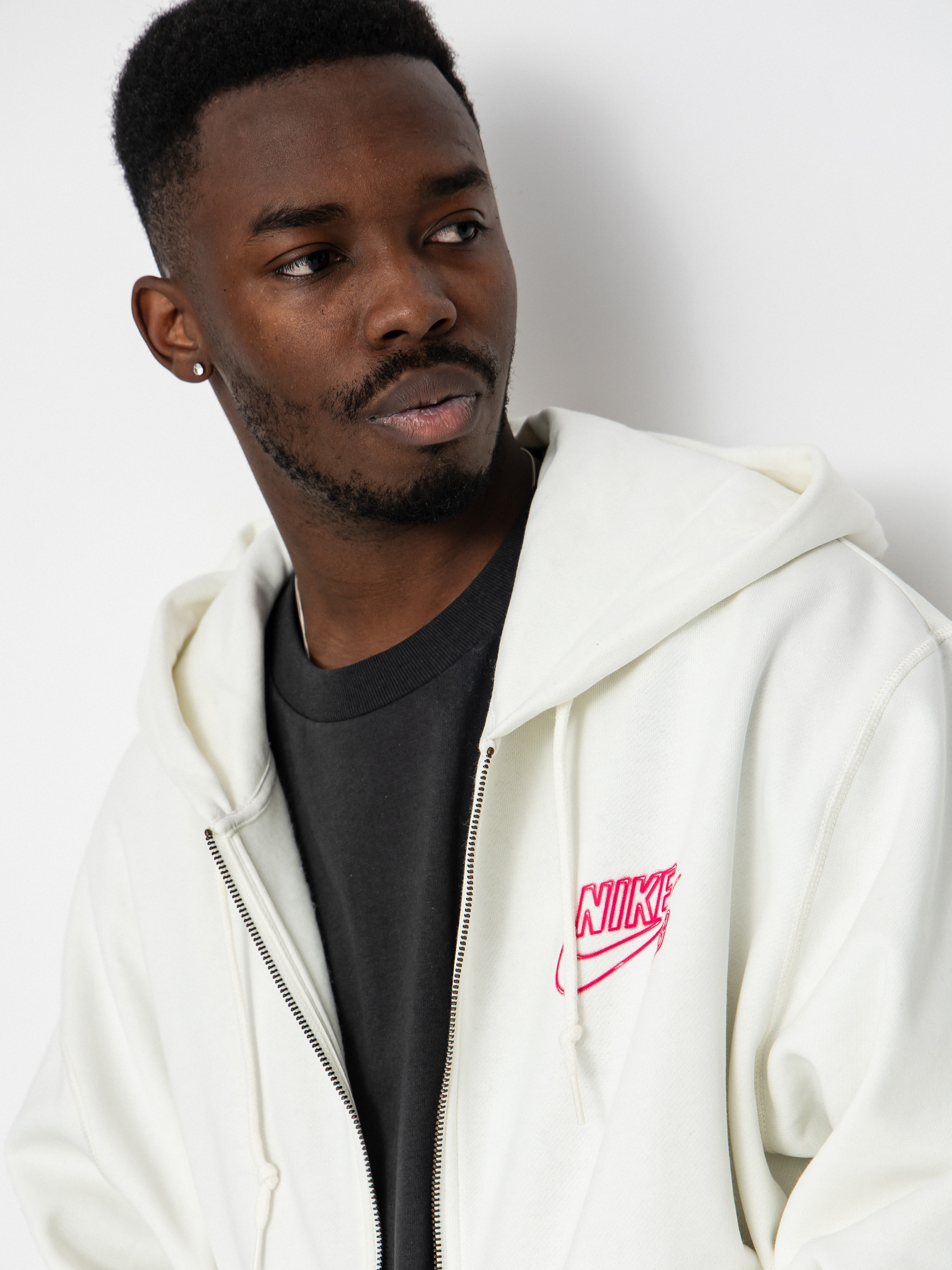 Kapucnis pulóver Nike SB Gfx 2 ZHD (sail/black)