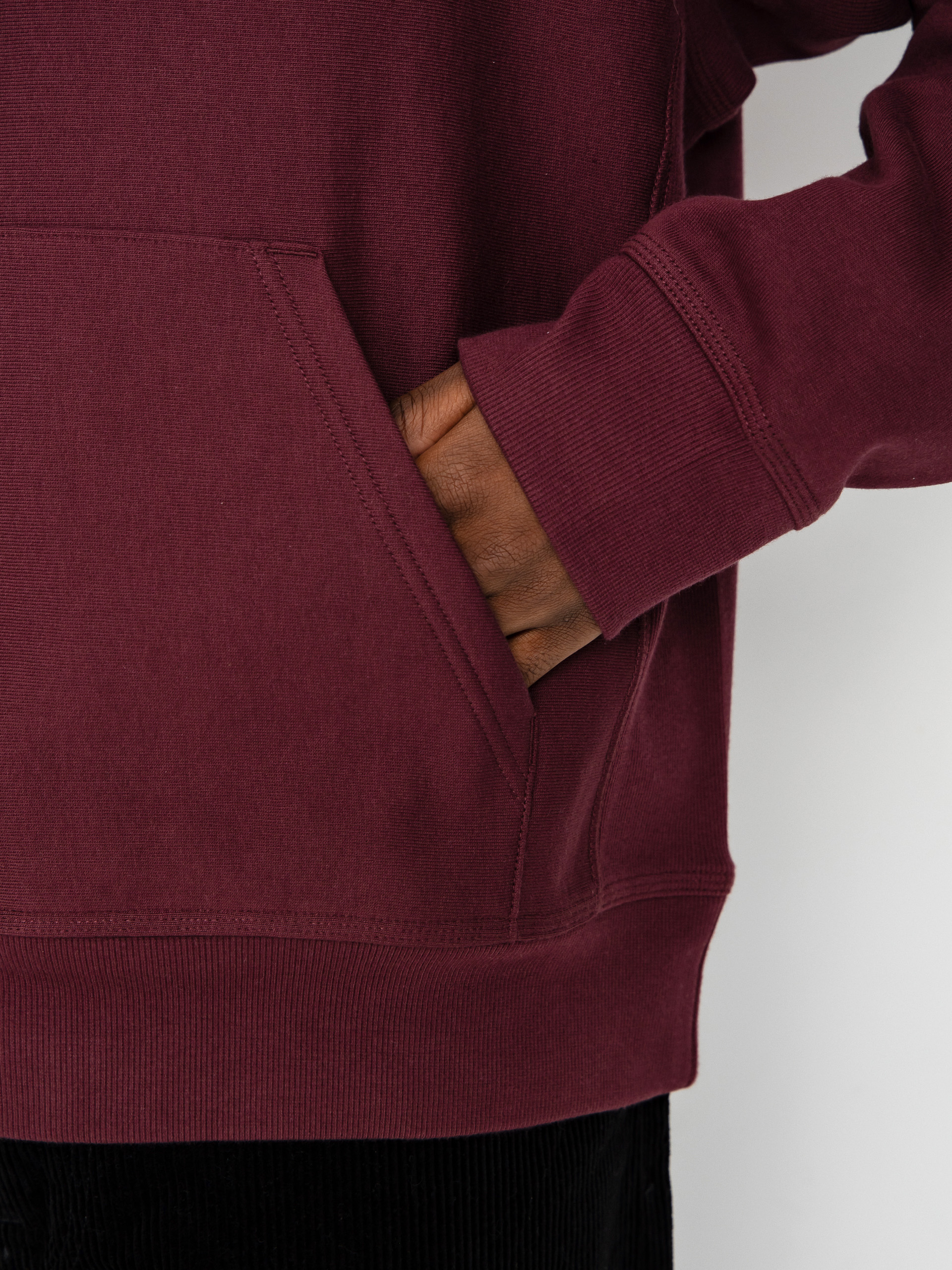 Kapucnis pulóver Carhartt WIP American Script HD (rondo)