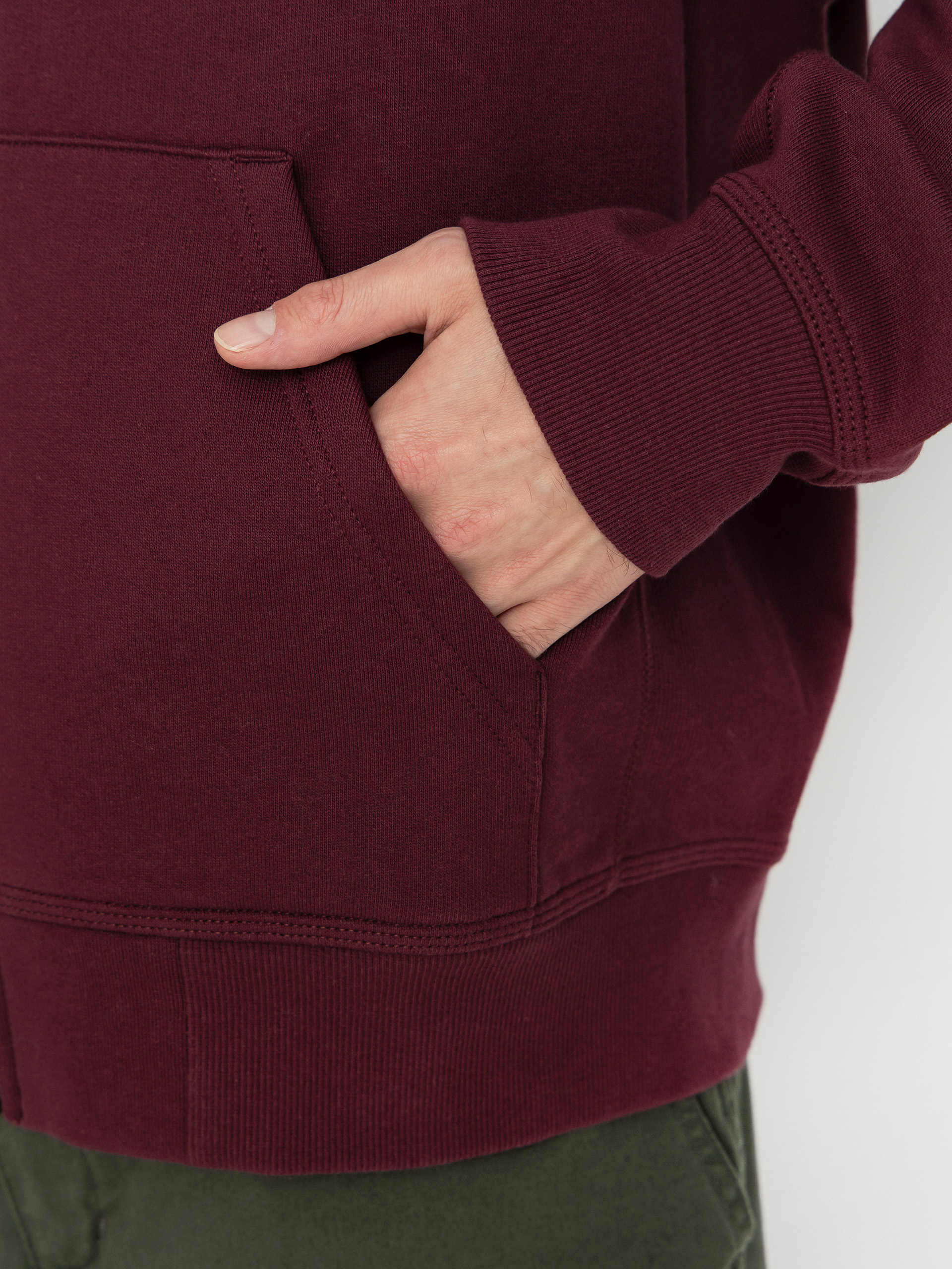 Kapucnis pulóver Carhartt WIP American Script ZHD (rondo)