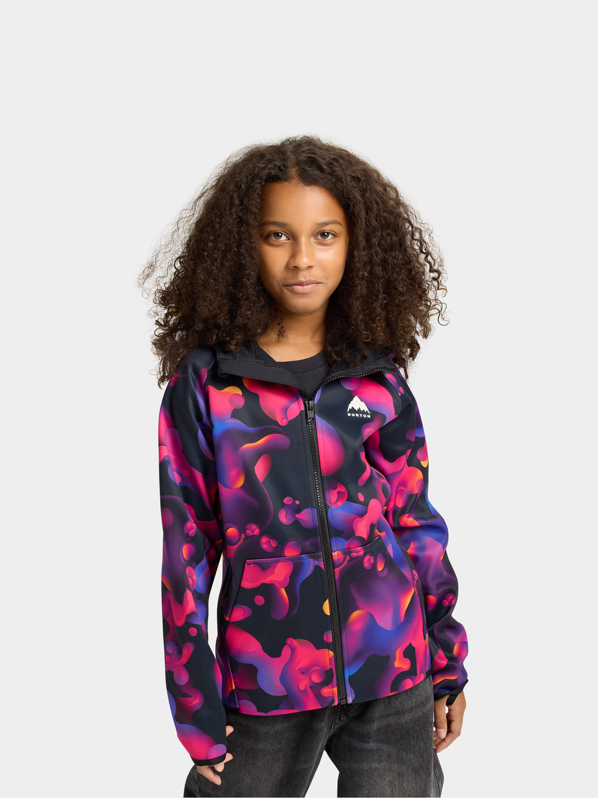 Burton Crown Weatherproof ZHD JR Thermo pulóver (lava lamp)