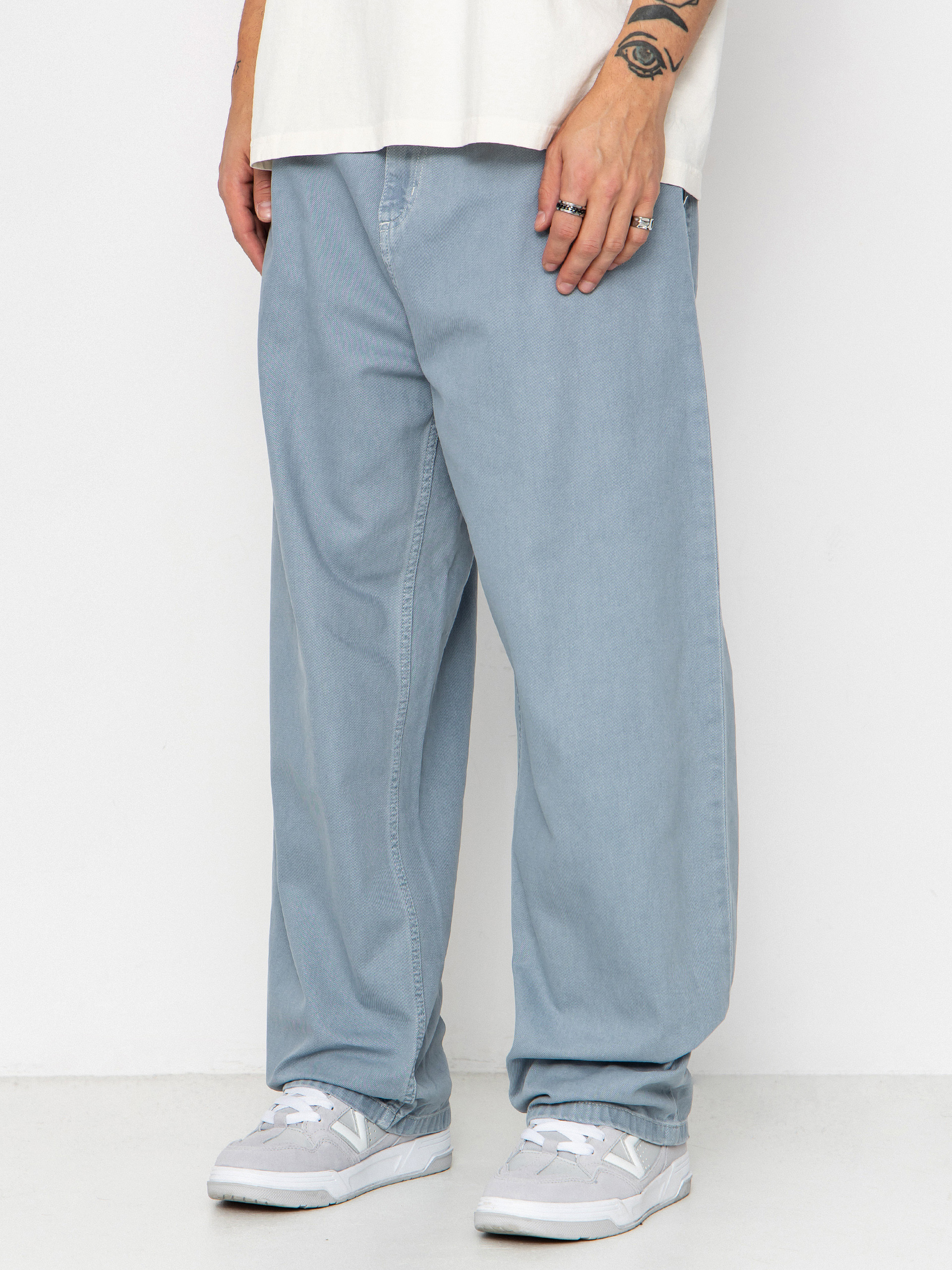 Kisnadrág Carhartt WIP Brandon (citadel/stone dyed)