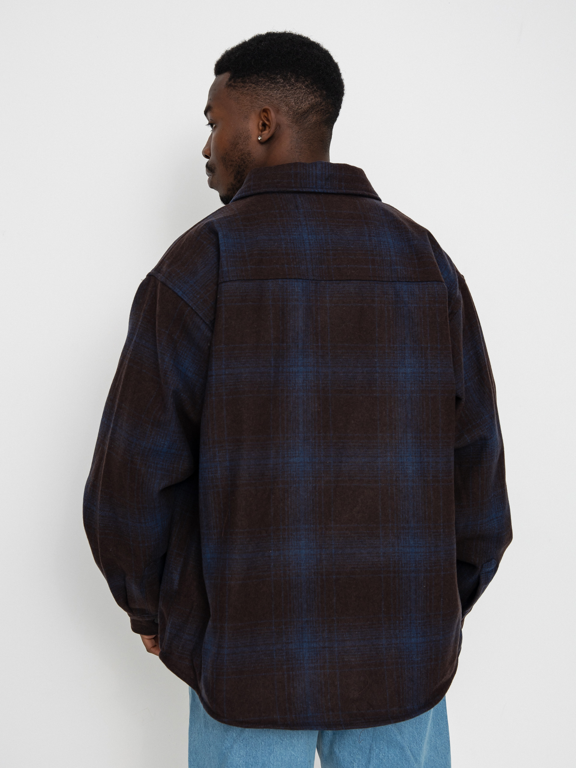 Dzseki Carhartt WIP Brennan (brennan check/palisander/jupiter)