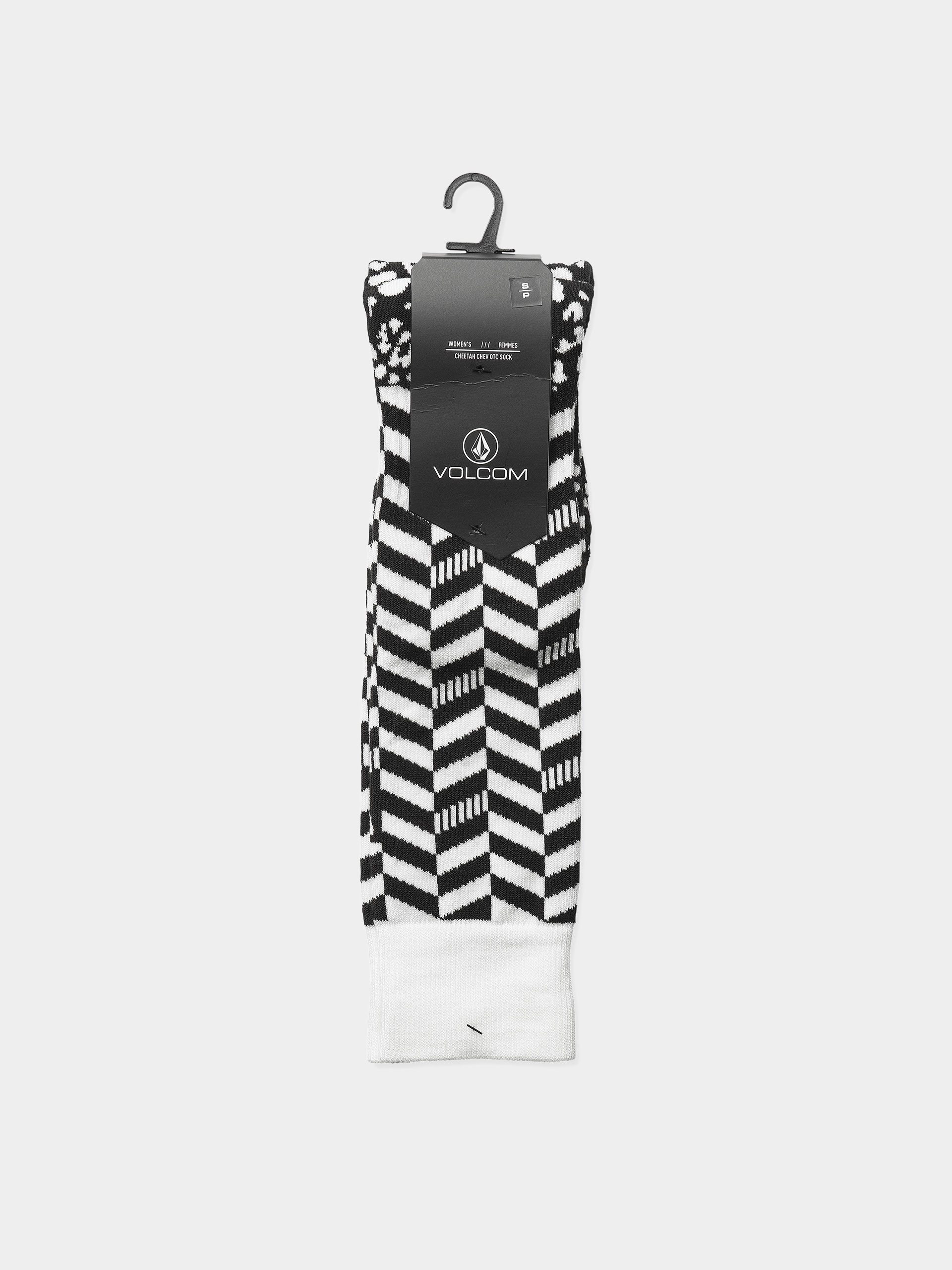 Zokni Volcom Cheetah Chev Otc Wmn (black)