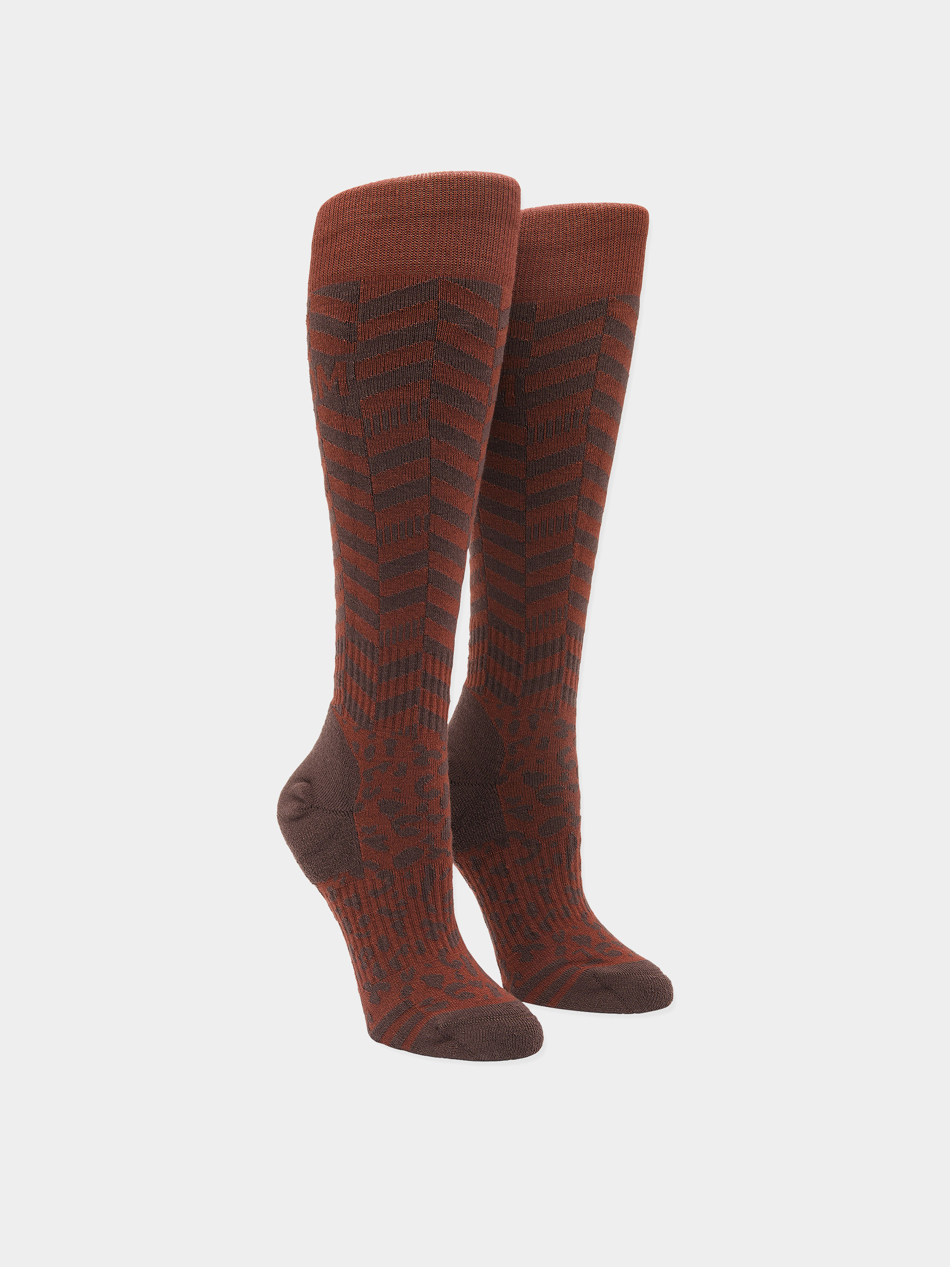 Zokni Volcom Cheetah Chev Otc Wmn (henna)