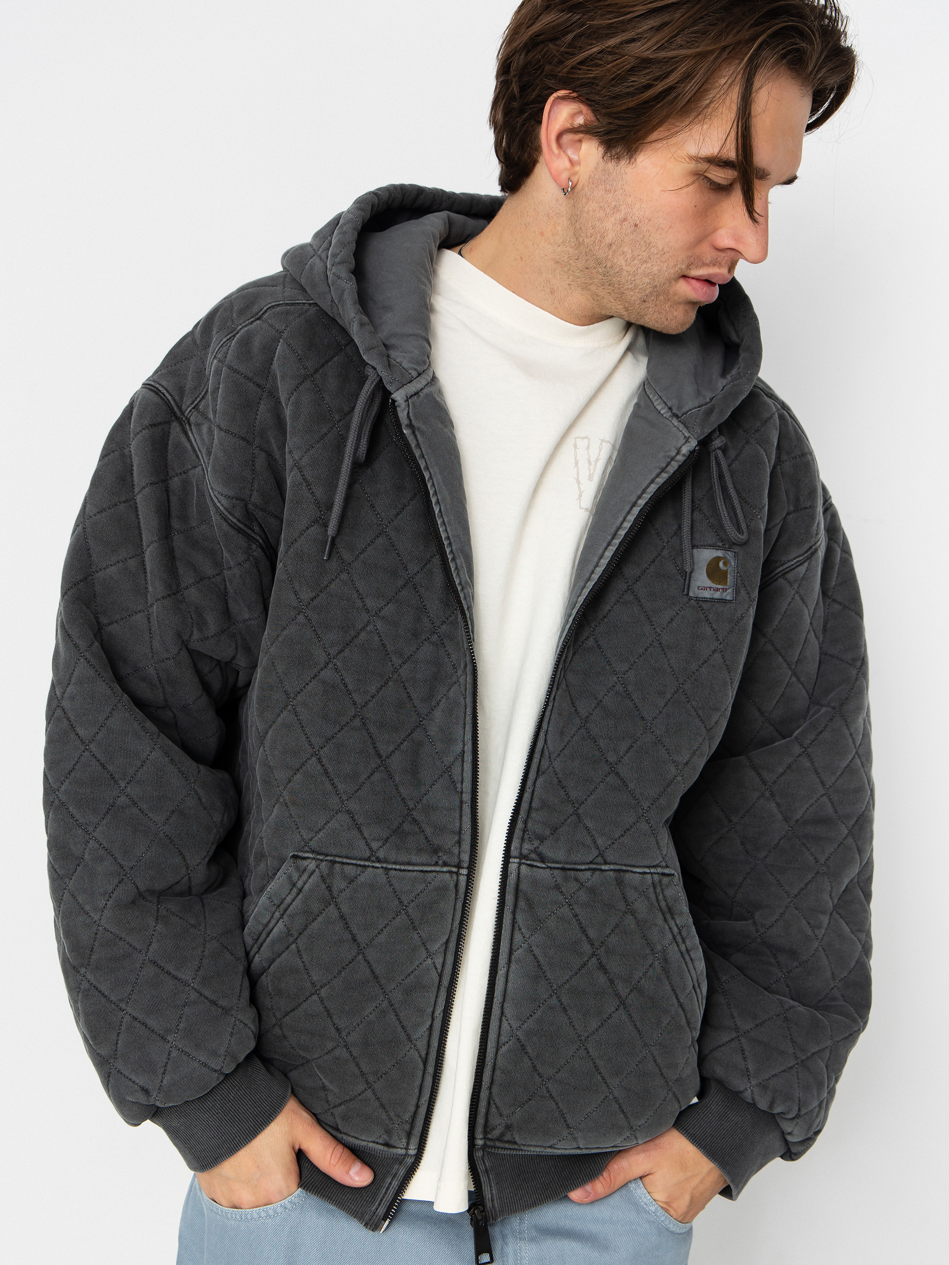 Carhartt WIP Vista Quilted ZHD Dzseki (black/garment dyed)