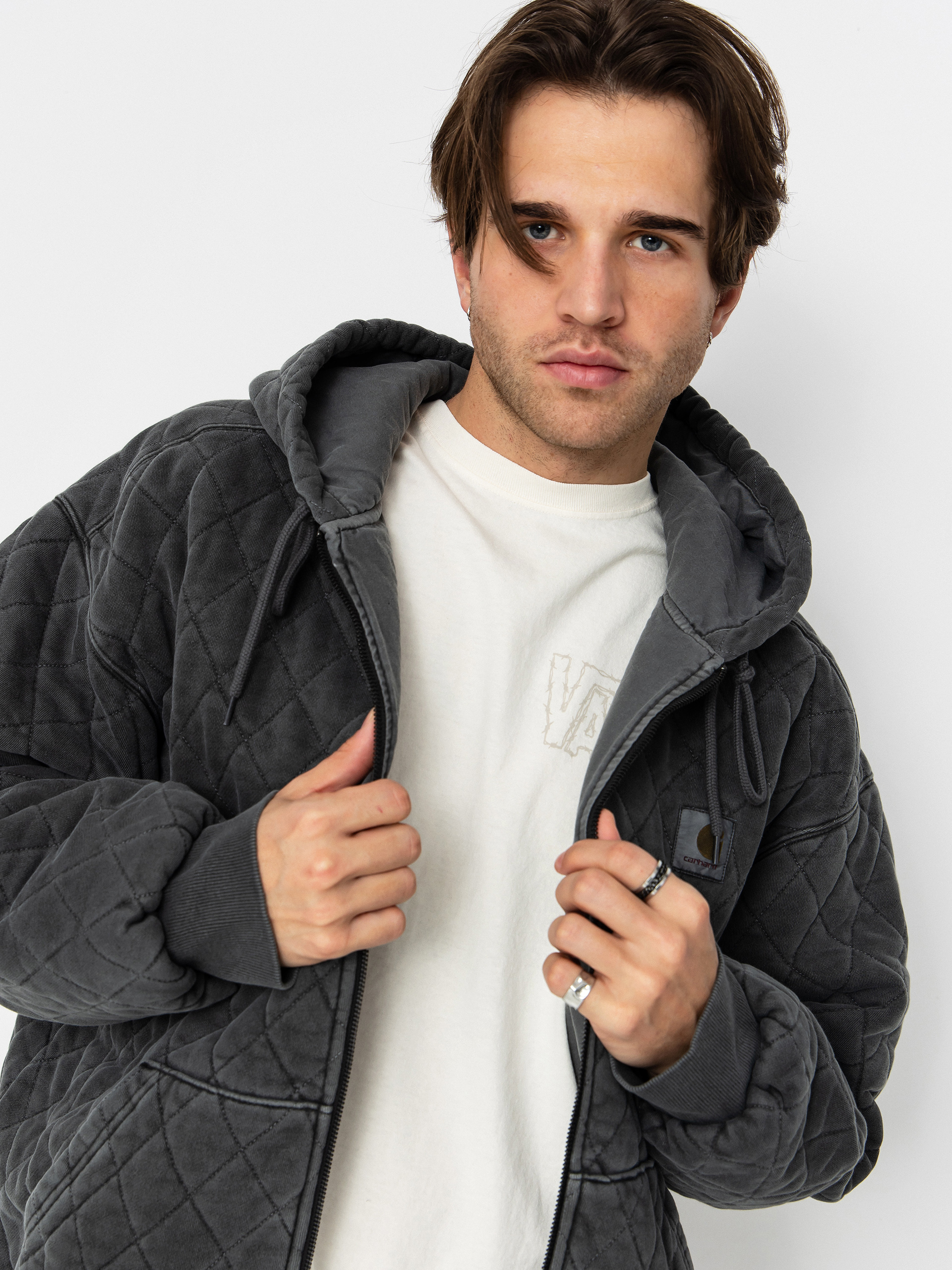 Carhartt WIP Vista Quilted ZHD Dzseki (black/garment dyed)