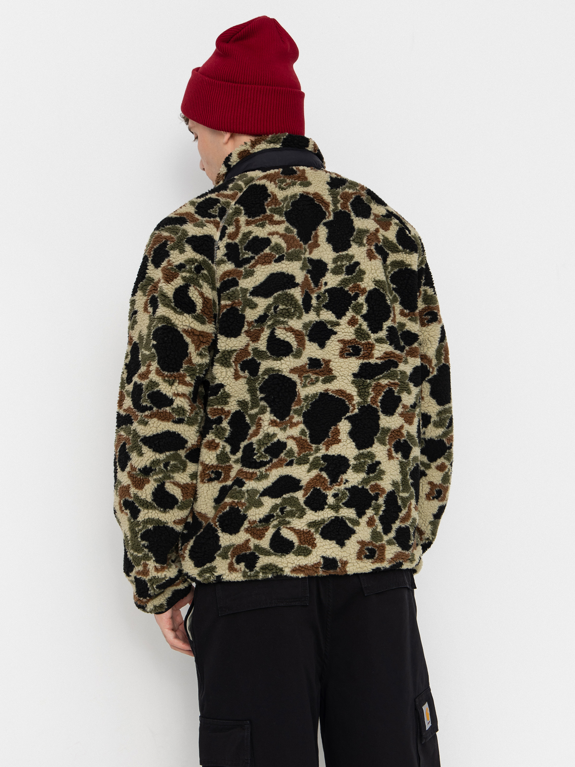 Dzseki Carhartt WIP Prentis (camo duck jacquard/green/black)