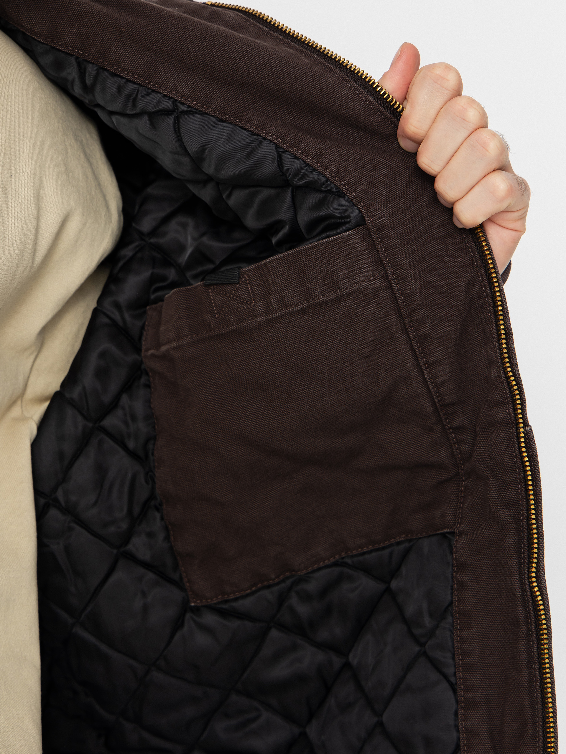 Dzseki Carhartt WIP OG Active (tobacco/stone canvas)