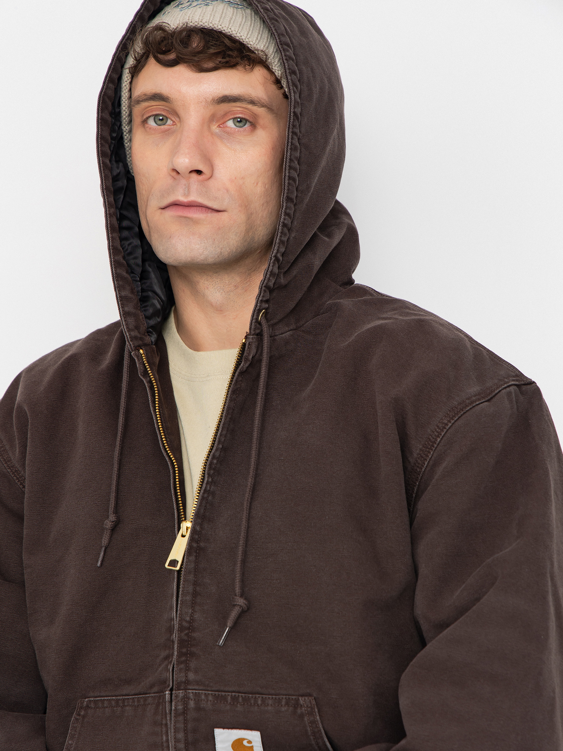 Dzseki Carhartt WIP OG Active (tobacco/stone canvas)