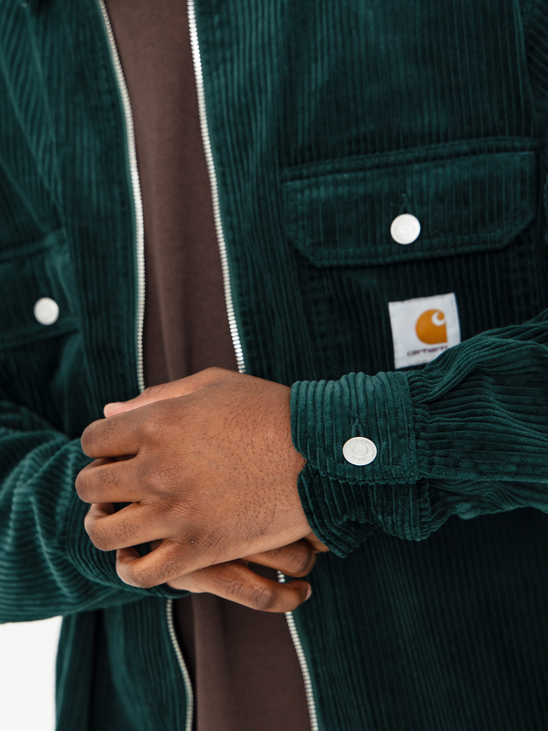 Dzseki Carhartt WIP Reynold (dark fir/rinsed)