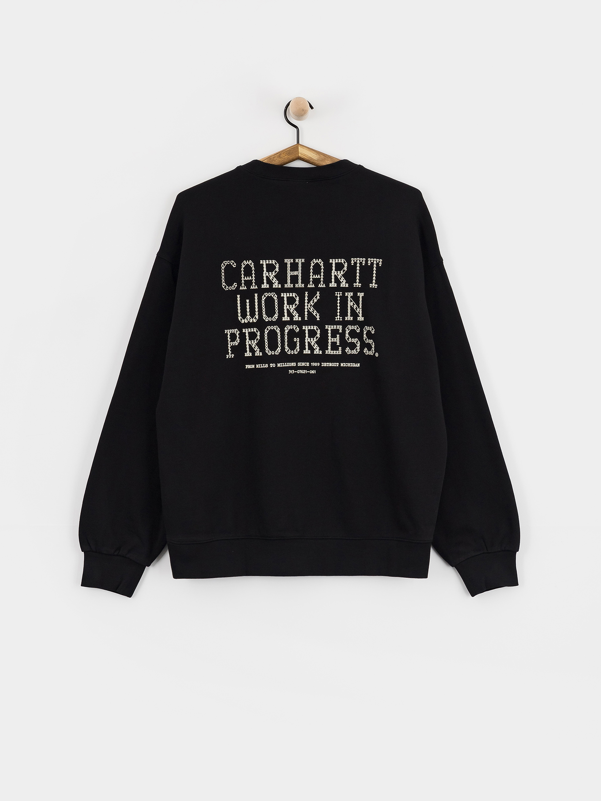 Pulóver Carhartt WIP Punched (black)